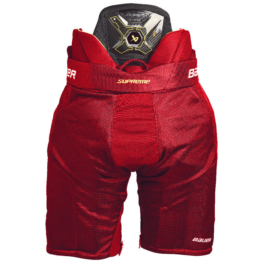Bauer Supreme Mach Junior Ice Hockey Pants - Youth Protective Hockey Gear for Ice Skating & Training - Perfect for Games, Practice & Winter Sports