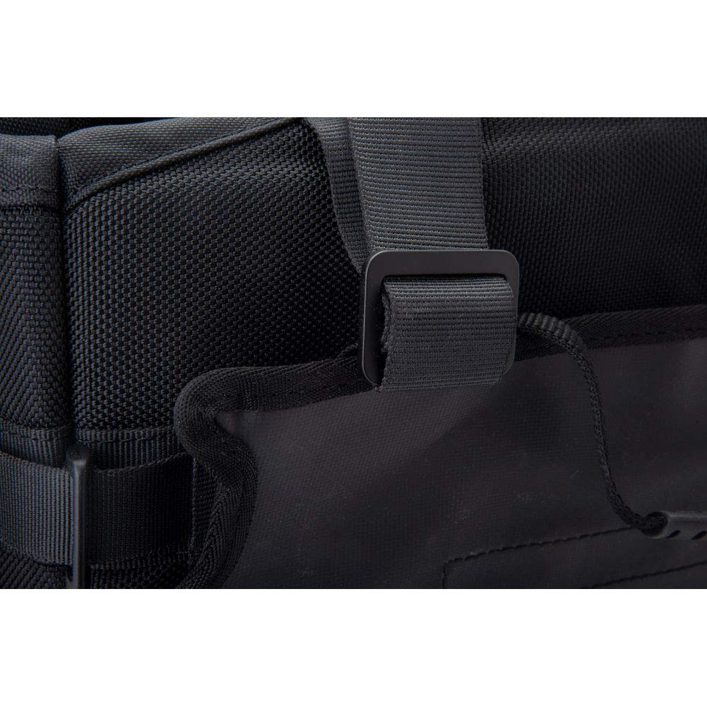 Tusk Pilot Pannier Bags - Waterproof Motorcycle Saddlebags for Adventure Touring (Black/Grey) - Perfect for Long-Distance Rides & Off-Road Motorcycle Camping