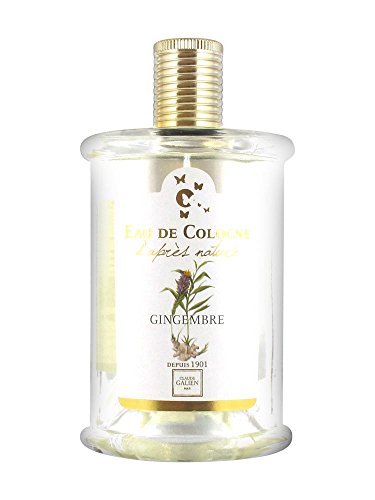 Claude Galien Eau de Cologne Natural Ginger Fragrance 200ml - Fresh Citrus Aftershave & Daytime Cologne for Men