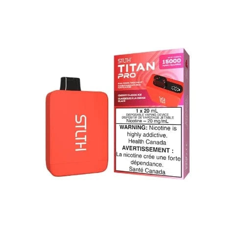 STLTH Titan PRO 15K Disposable Vape - 15000 Puffs, 5 Pack - Long-Lasting & Portable Vape Pen for Smooth Flavor - Perfect for Travel, Work & Social Outings