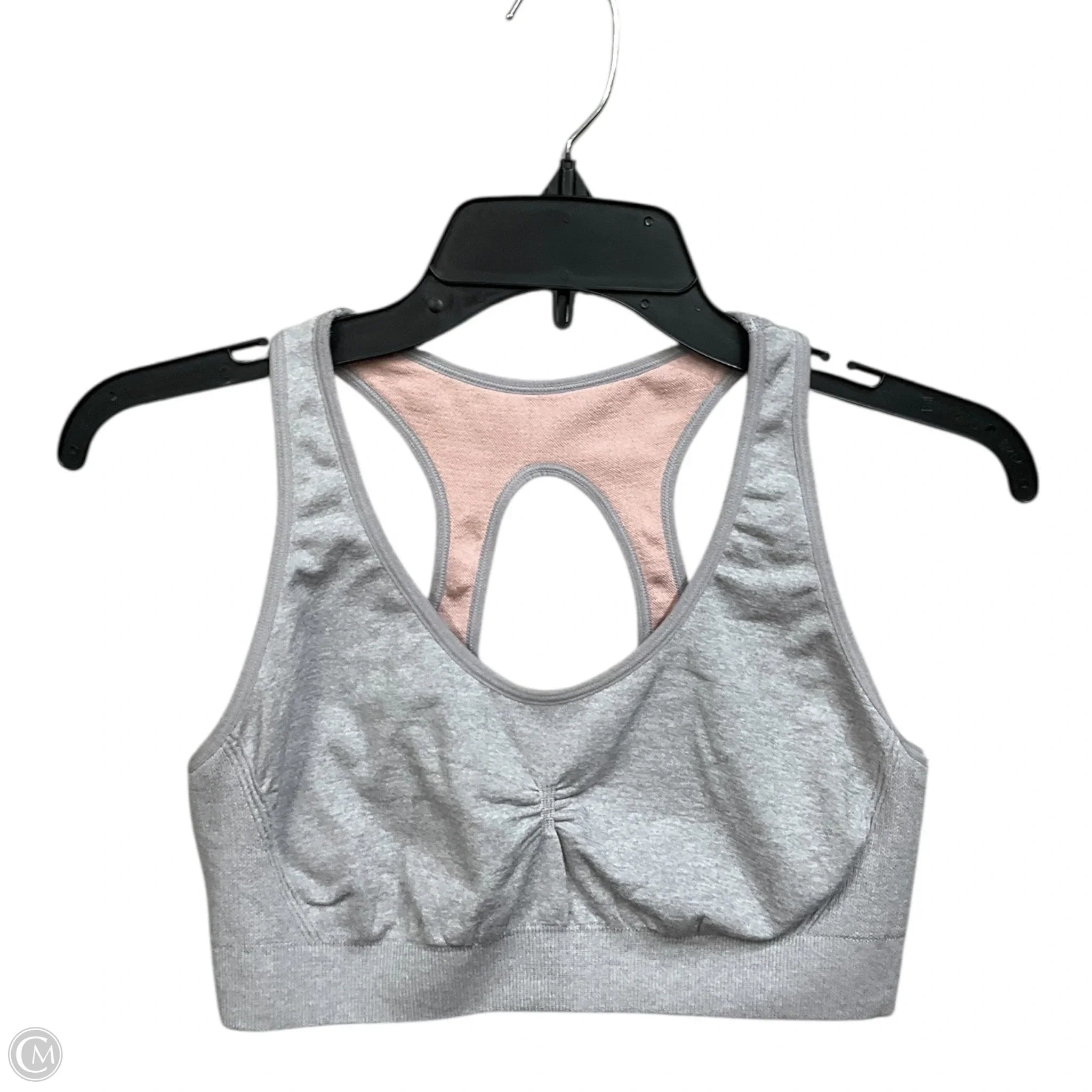 Aerie Women's Grey Athletic Sports Bra - Size Large - Perfect for Yoga, Running & Gym Workouts