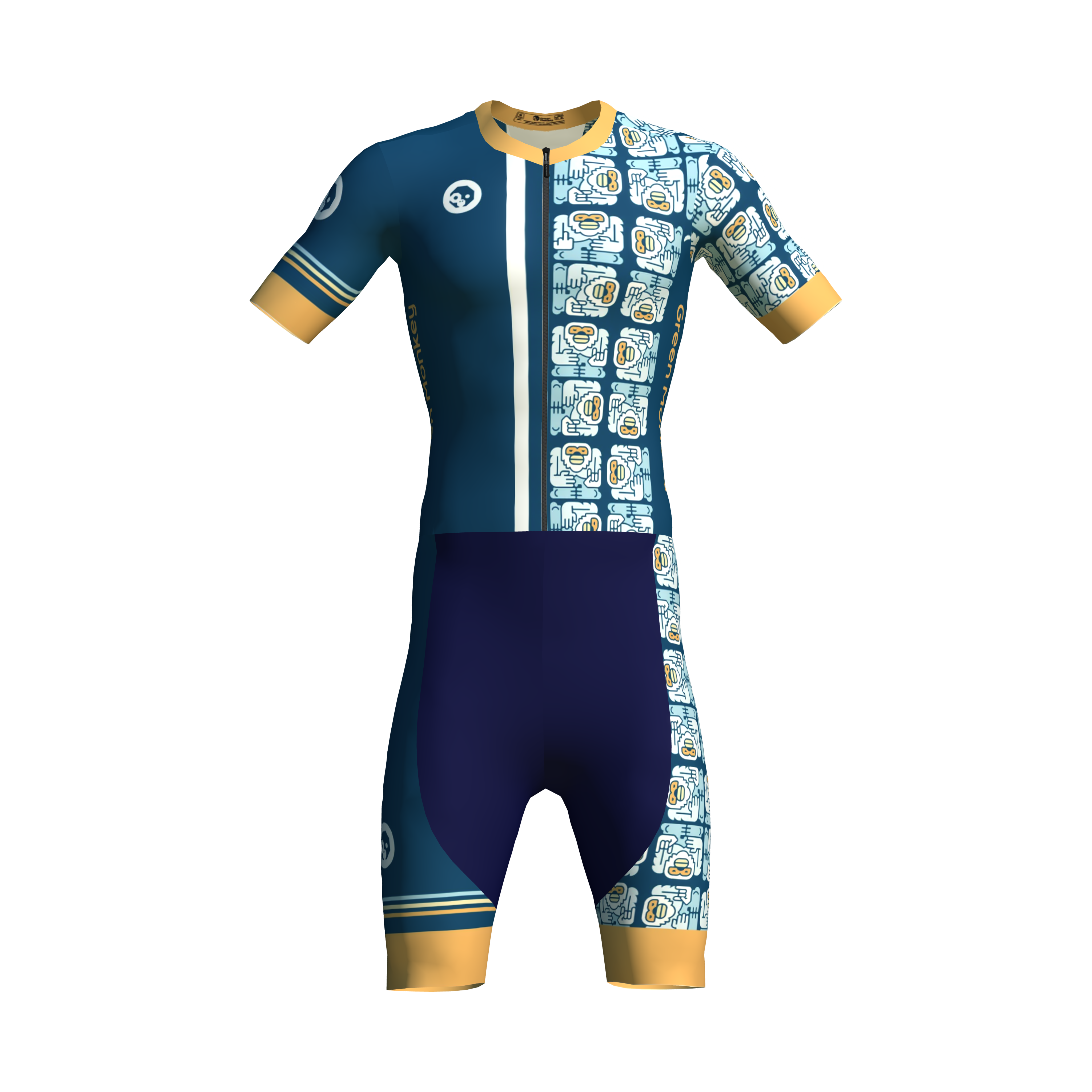 GreeMonkey Sasquatch Speed Suit - Premium Performance Running & Cycling Full Body Suit for Men & Women - Pre Order Now for High-Speed Sports & Outdoor Activities
