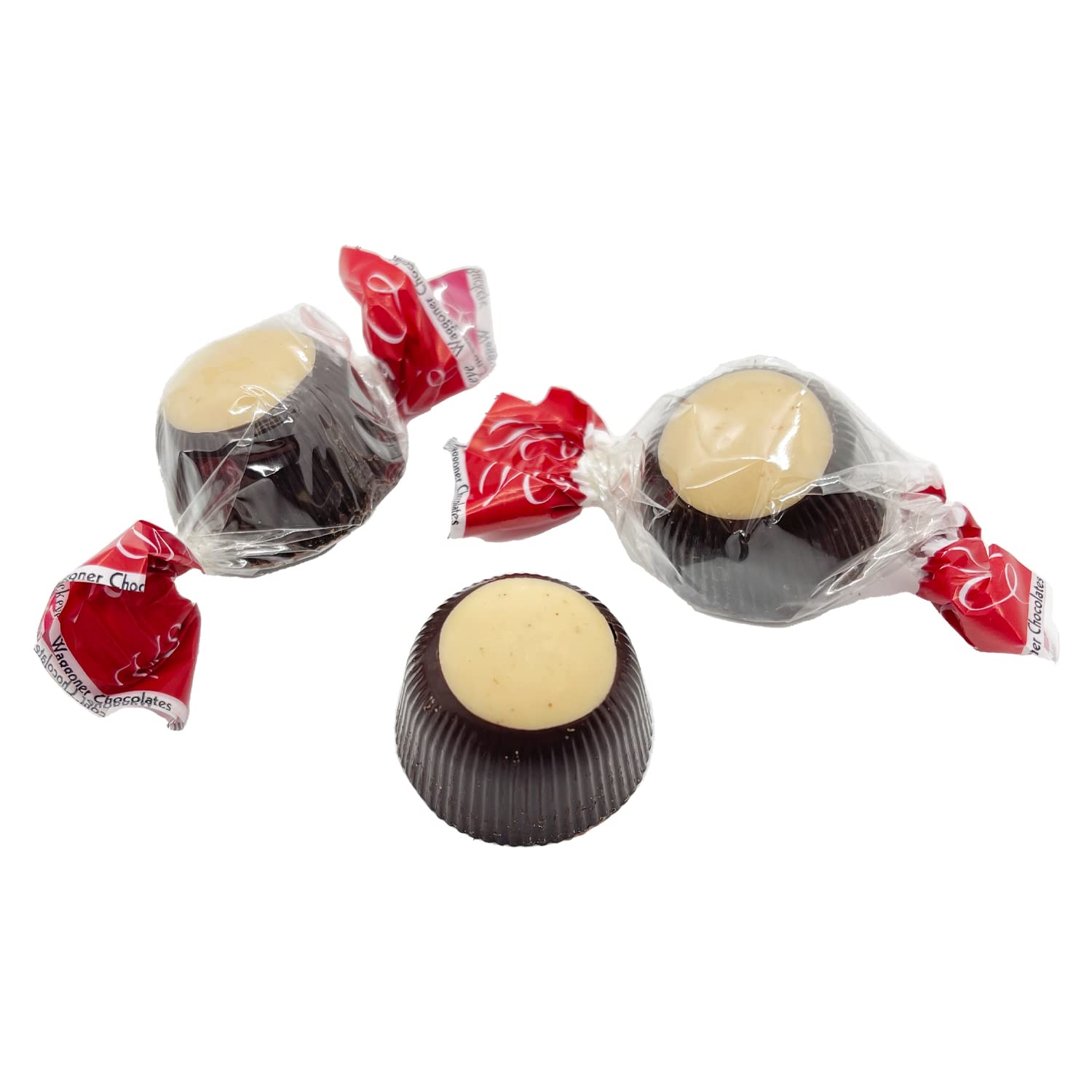 Ohio Made Waggoner Chocolate Buckeyes - Milk Chocolate & Peanut Butter Candy (Dark Chocolate, 1 lb Bulk Bag) - Perfect for Gifts, Parties & Holiday Treats