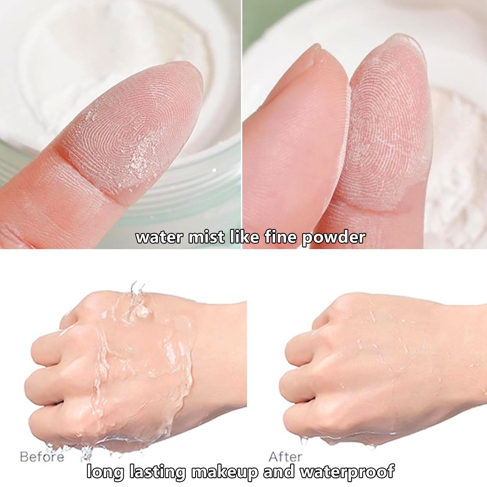 Pink Setting Powder - Long Lasting Blurring Makeup for All Skin Tones | Mattifies & Reduces Shine | Perfect for Daily Wear & Photo Shoots
