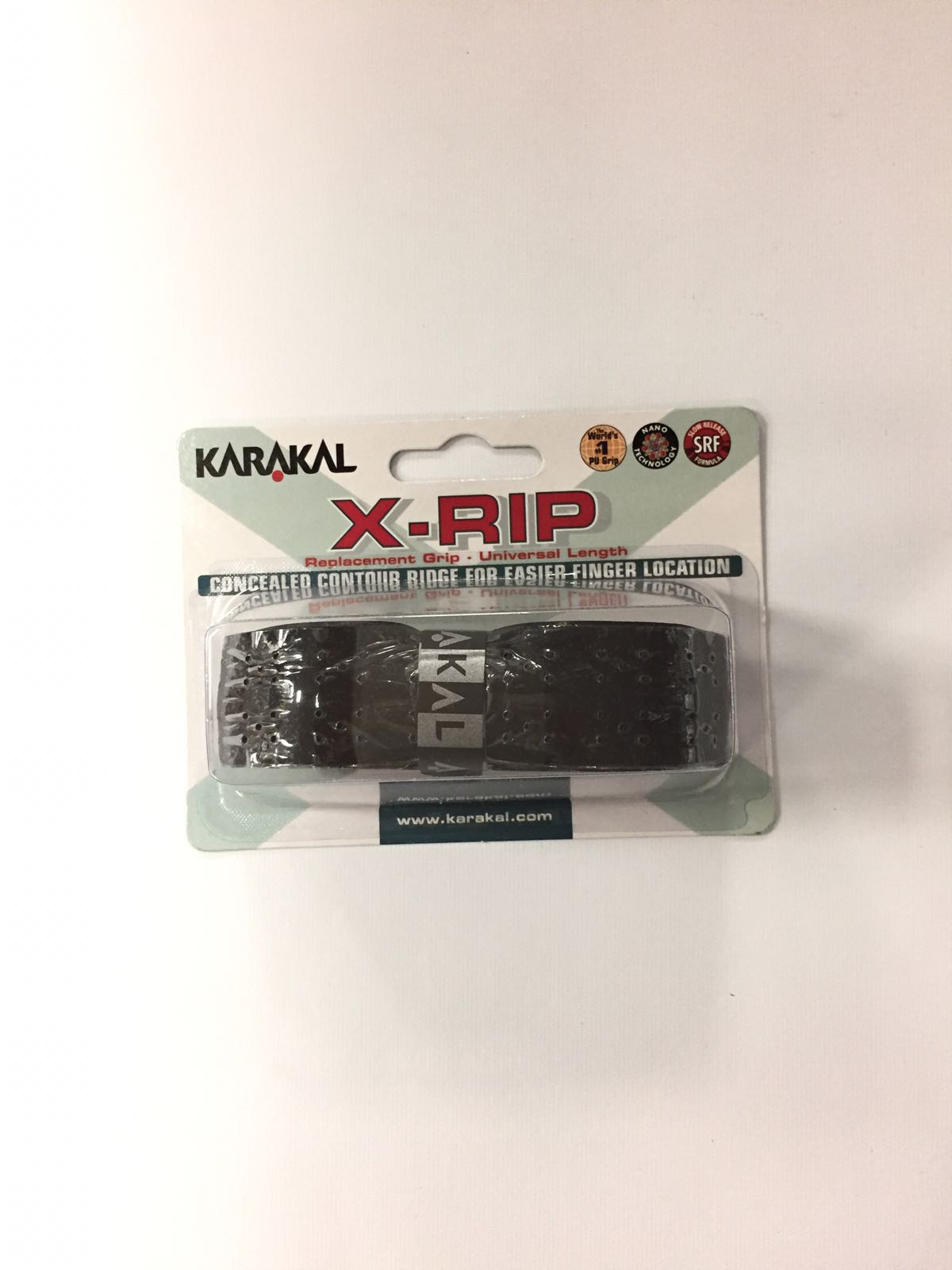 Karakal X RIP Replacement Grip - Premium Badminton & Tennis Overgrip for Enhanced Sweat Absorption & Comfort - Perfect for Competitive Play & Training Sessions