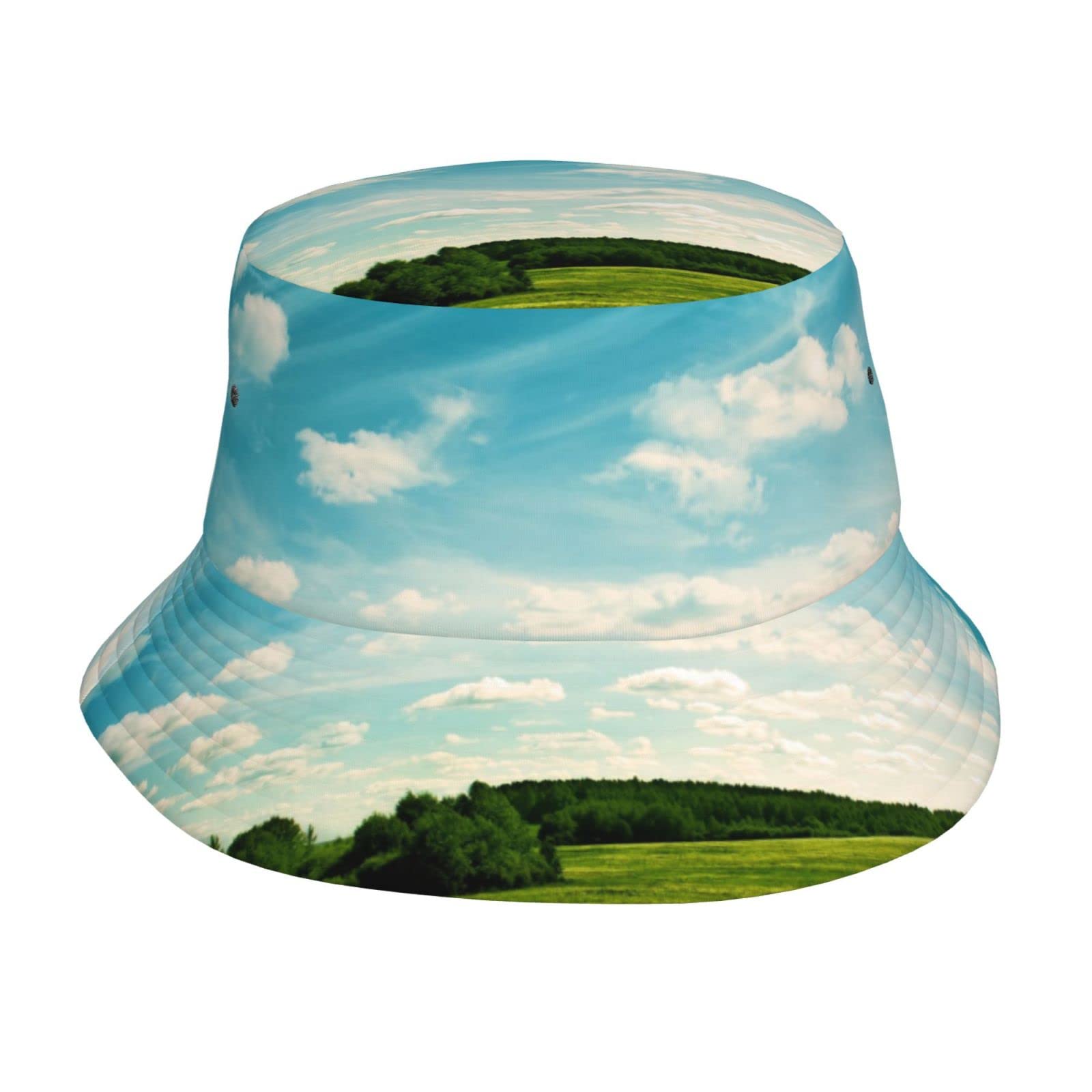 American Eagle Bucket Hat for Men & Women - UV Protection Sun Hat, Adjustable Fisherman Hat for Outdoor Summer Activities, Travel, Hiking & Beach | Perfect for Camping, Fishing, and Vacation
