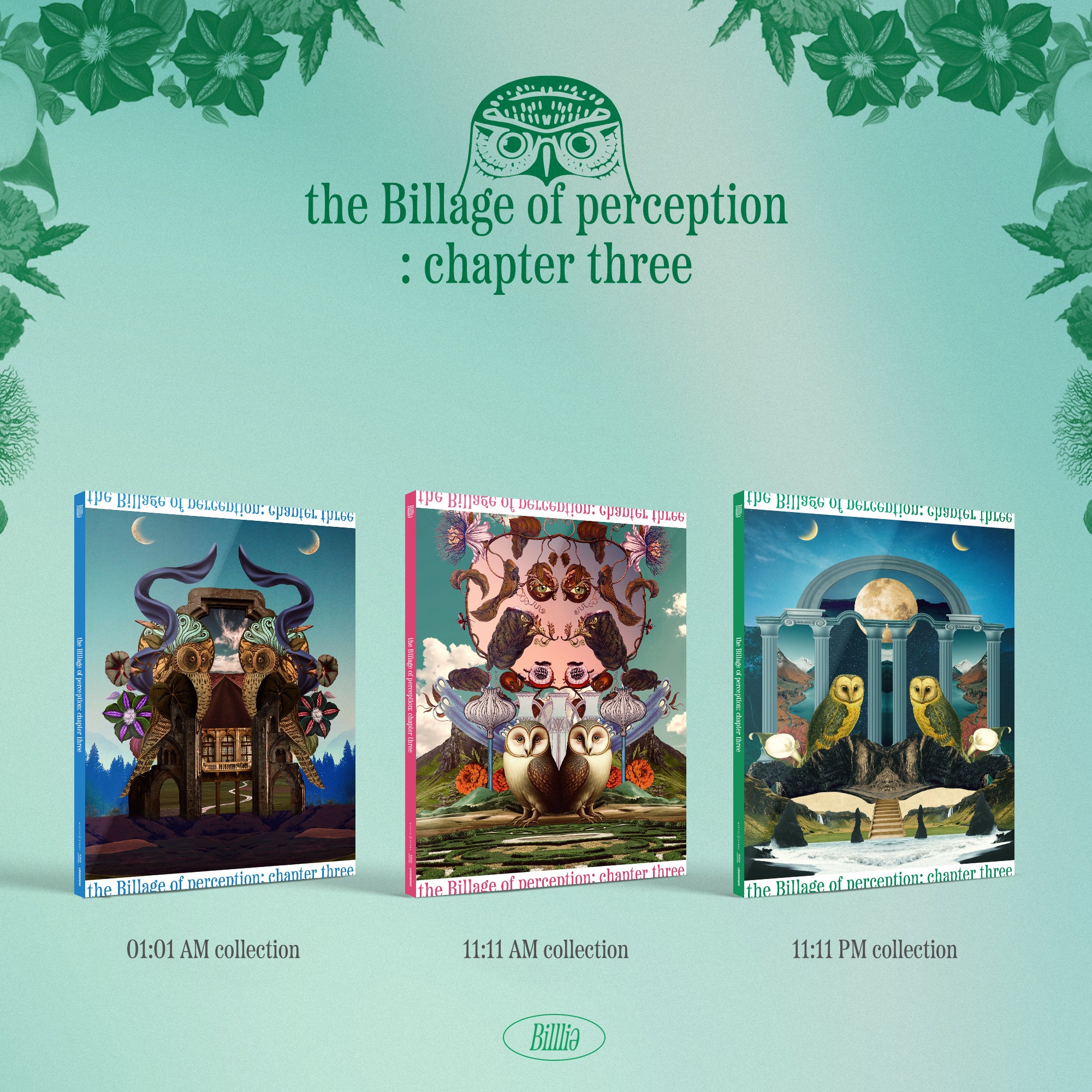 BILLLIE 4th Mini Album 'The Billage of Perception: Chapter Three' - Kpop Music CD for Fans, Collectors & Gift Giving - Perfect for Concerts, Parties & Kpop Collections