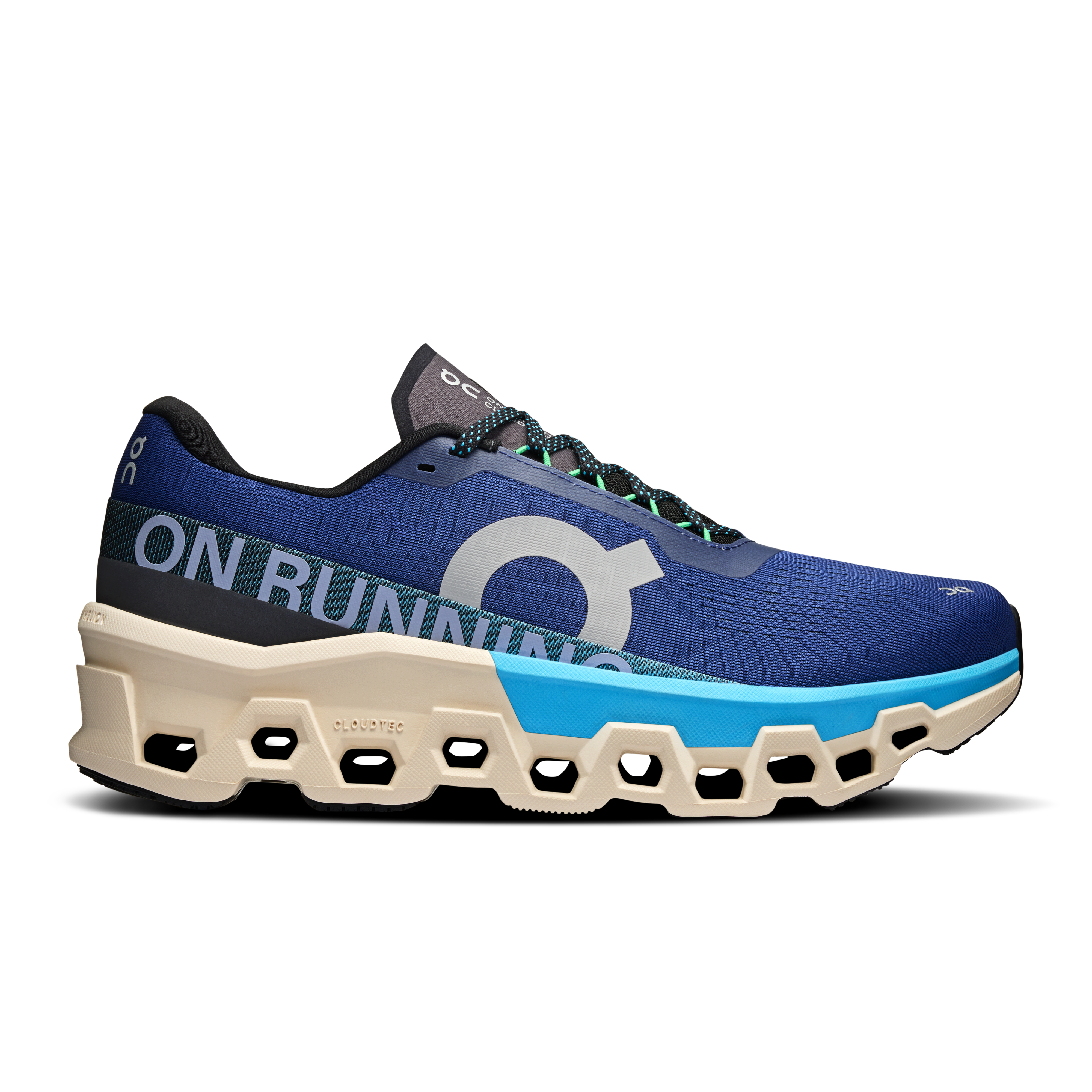 On Running Men's Cloudmonster 2 Running Shoes - Tempest/Horizon Color - Lightweight Cushioned Sneakers for Road Running, Jogging & Gym Workouts