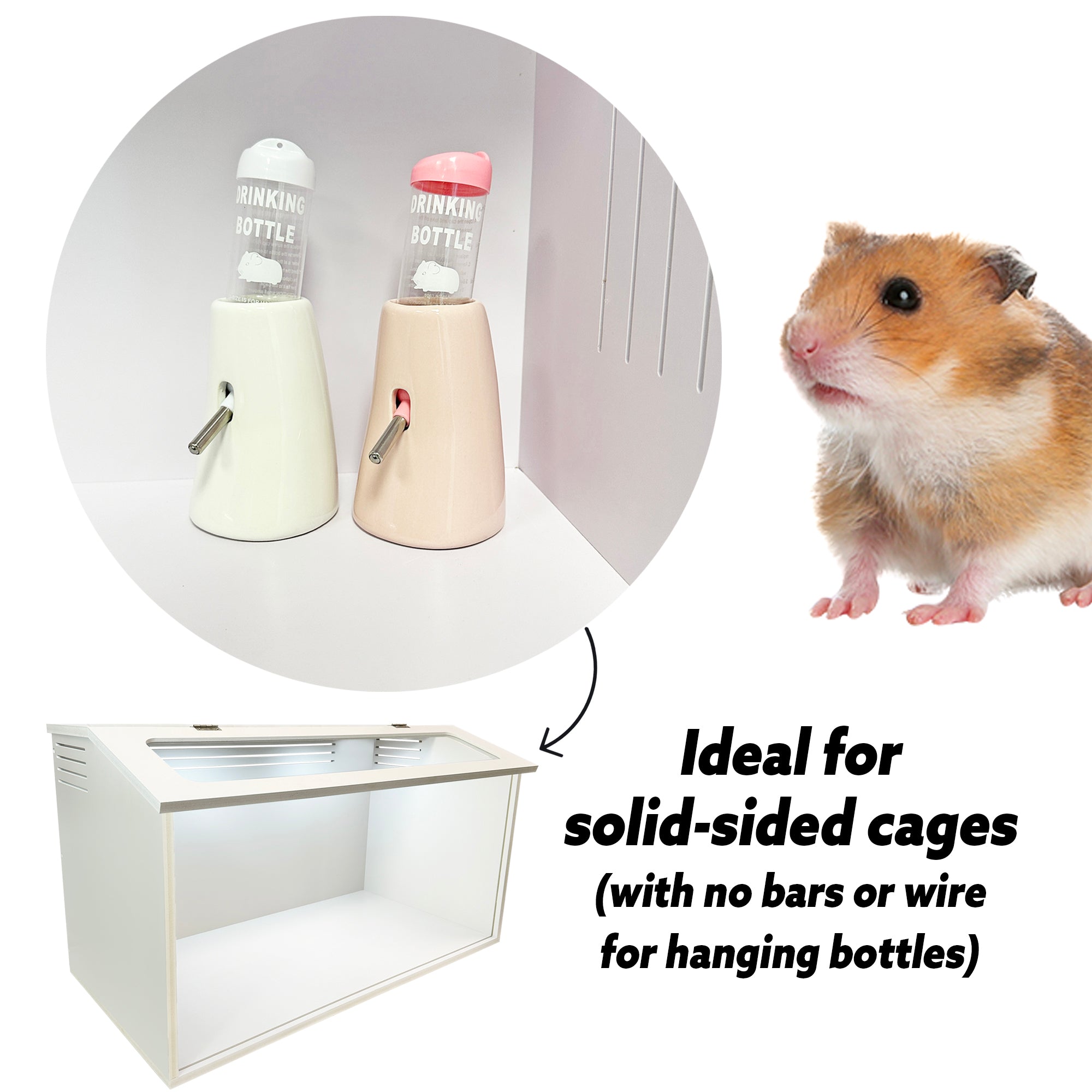 Premium Ceramic Water Bottle Holder - Durable & Stylish for Home, Office, Gym, and Outdoor Use