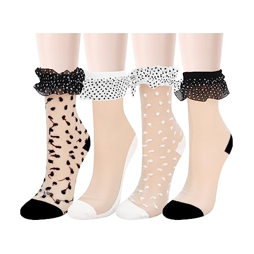 4 Pack-ruffle Bowknot