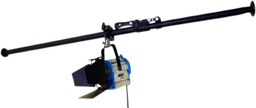 Kupo D100211 Kupole Extendable Light Stand (210cm to 370cm) - Professional Black Photography Support for Studio, Outdoor & Video Shooting