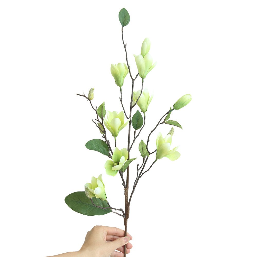 Artificial Magnolia Flowers - Fake Floral Bouquet for Wedding, Party & Home Decor | GN Home Décor | Perfect for Centerpieces, Bridal Bouquets, and Table Arrangements