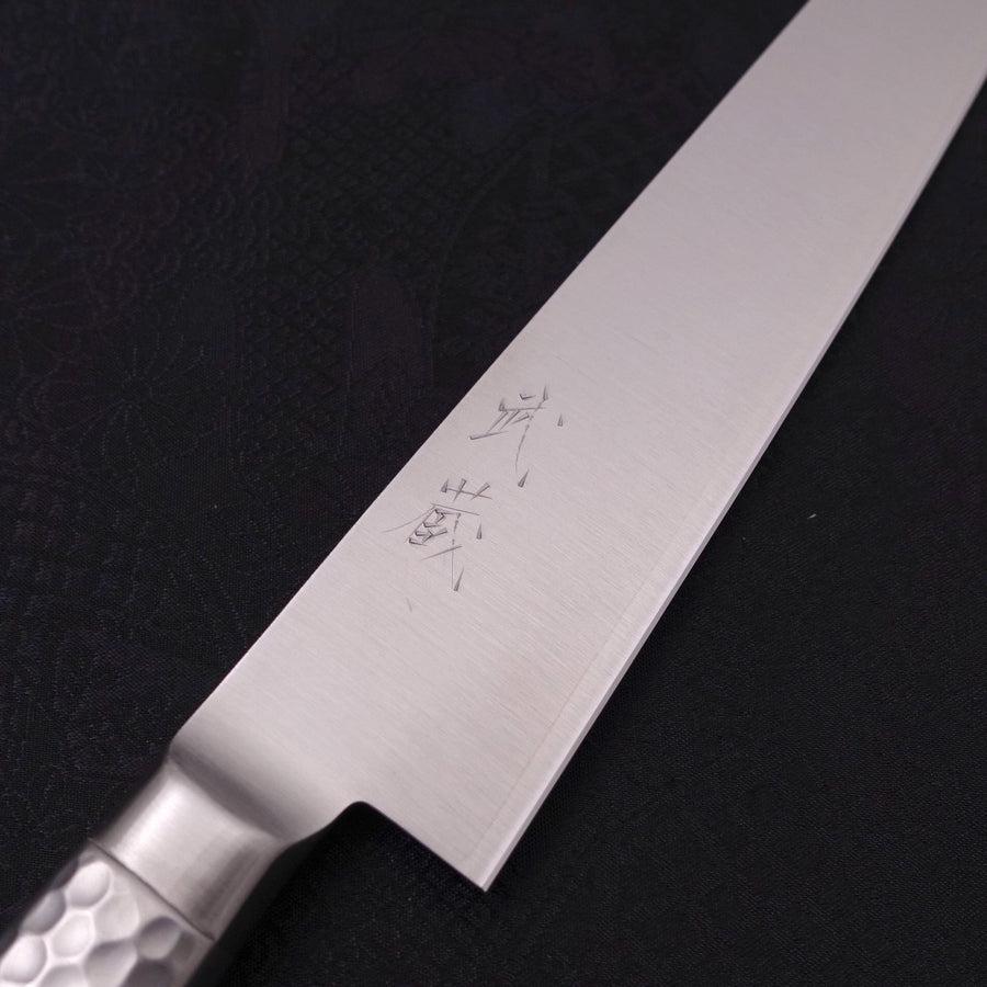 Premium VG-5 Sujihiki Knife 240mm - Japanese Slicing Knife with Polished Western Handle - Perfect for Sushi, Sashimi & Meat Carving