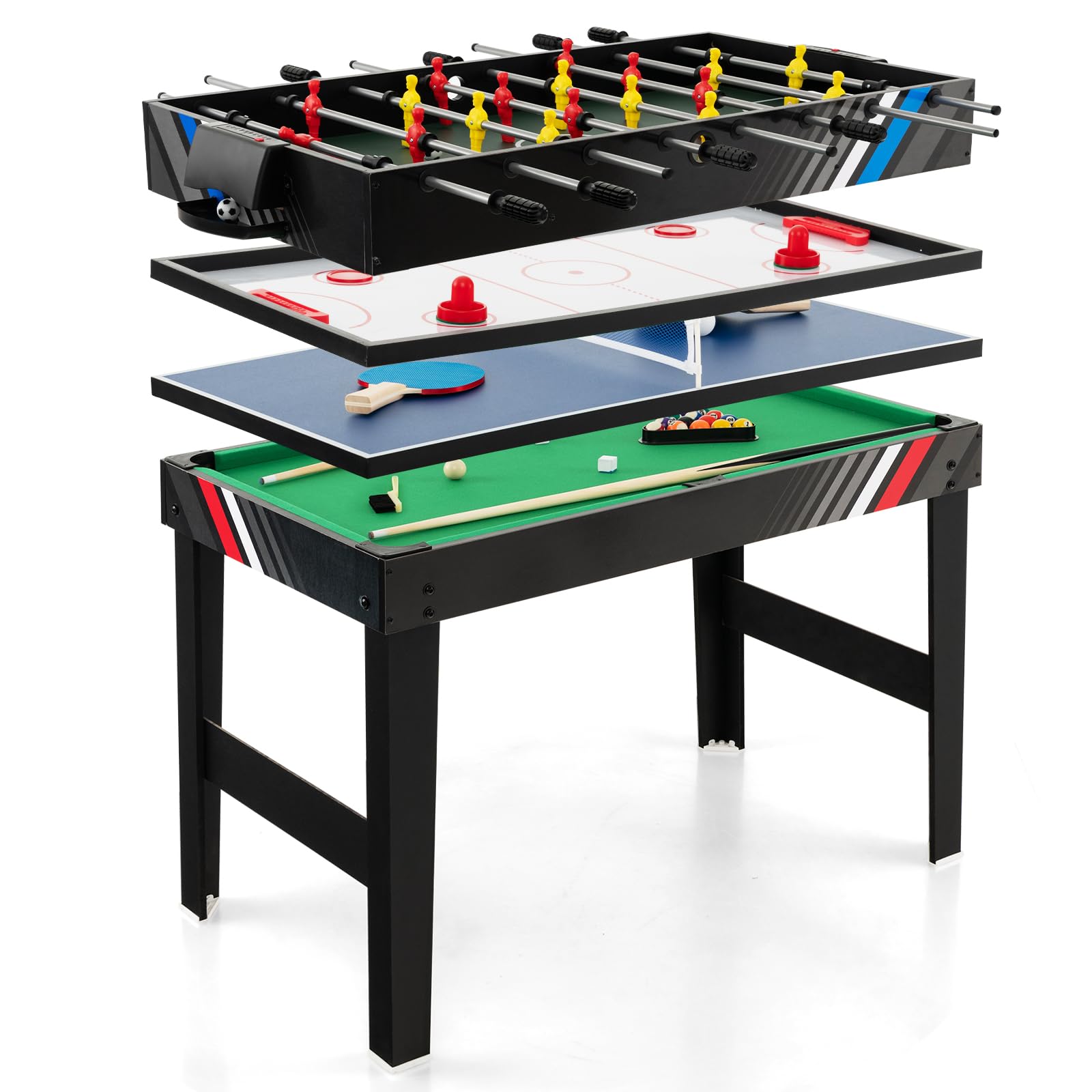 Giantex 4-in-1 Multi Game Table - 49