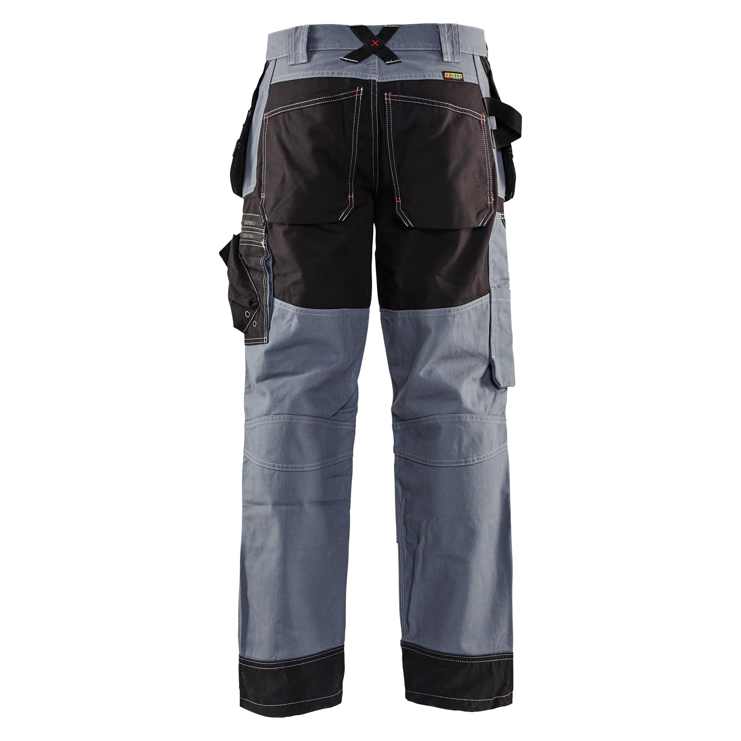 **Blaklader X1600 Men's Durable Cotton Work Pants with Cordura Reinforced Pockets – Heavy Duty Construction for Carpentry, Welding & Outdoor Labor**