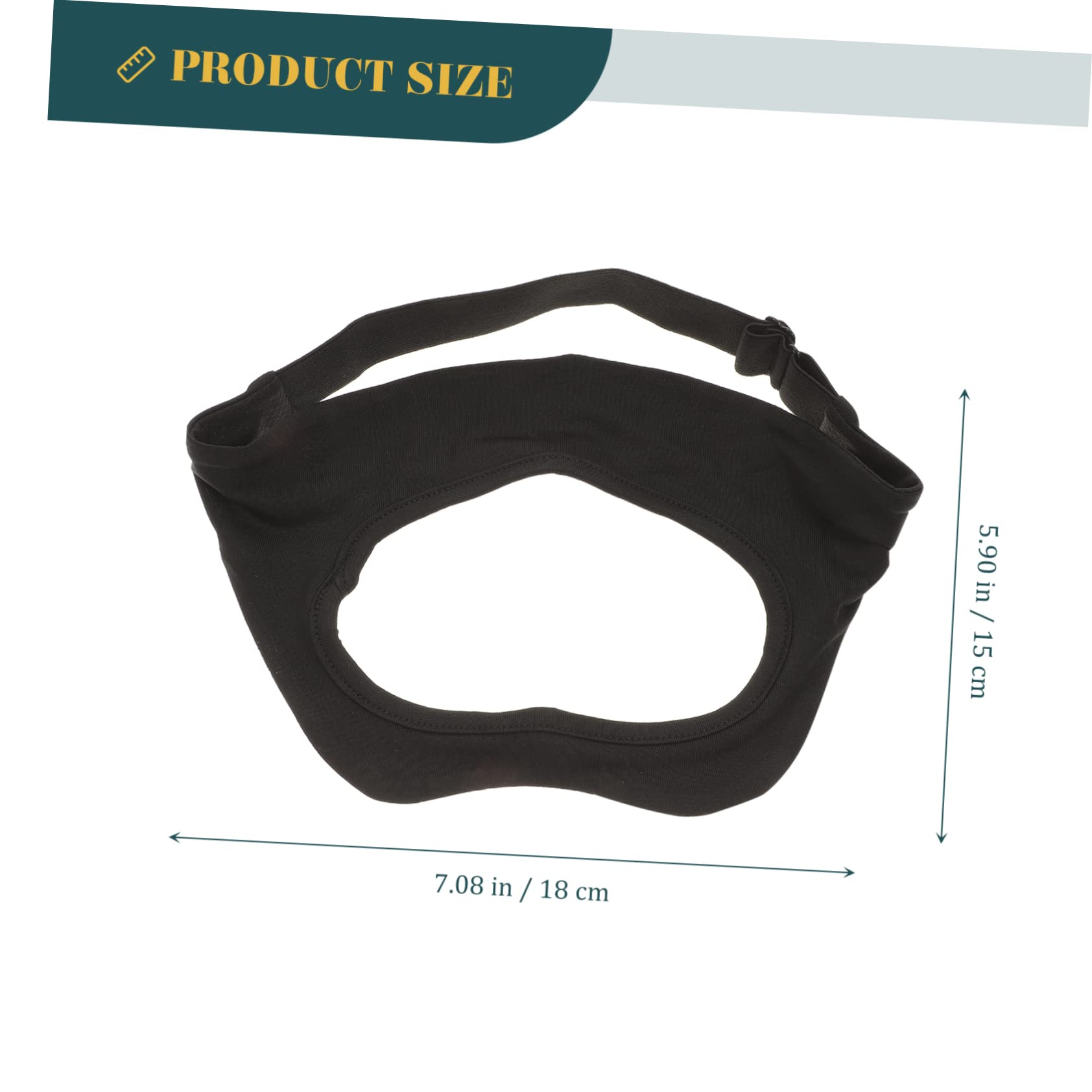 OSALADI Set of 4 Fast-Drying VR Sleep Masks for Virtual Reality Headsets - Perfect for Travel, Gaming Breaks & Eye Protection