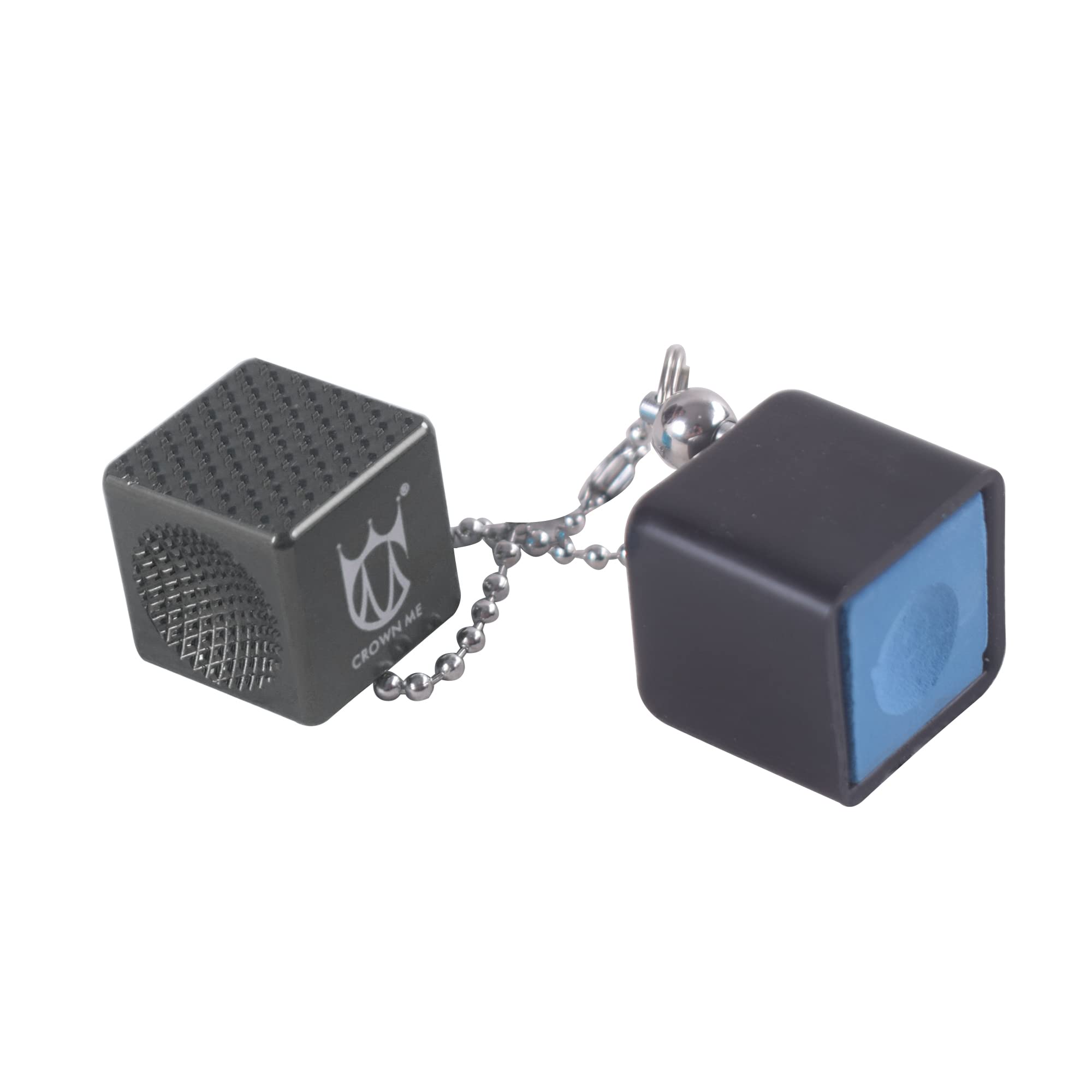 Premium Billiard Pool Cue Tip Tool Cube - Professional Cue Tip Repair Tool & Chalk Holder | Essential Billiard Accessories for Pool Players & Enthusiasts | Perfect for Home Game Rooms & Bars