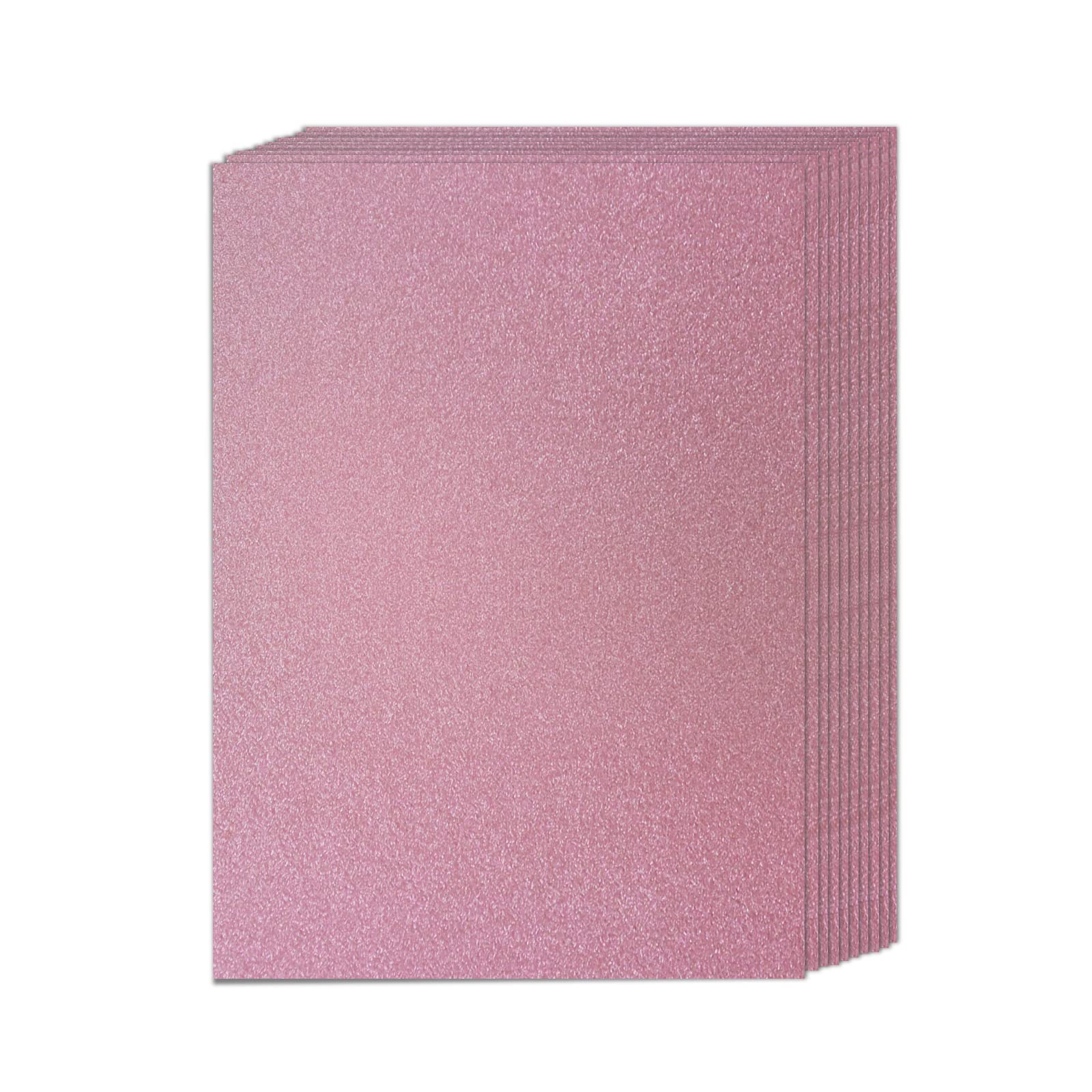 Glitter Cardstock Paper A4 Size - 20 Sheets Colorful Shimmer Craft Paper for DIY Projects, Scrapbooking, Party Decorations | Perfect for Graduation, Birthday Parties, Wedding Invitations & Home Decor (Pink)