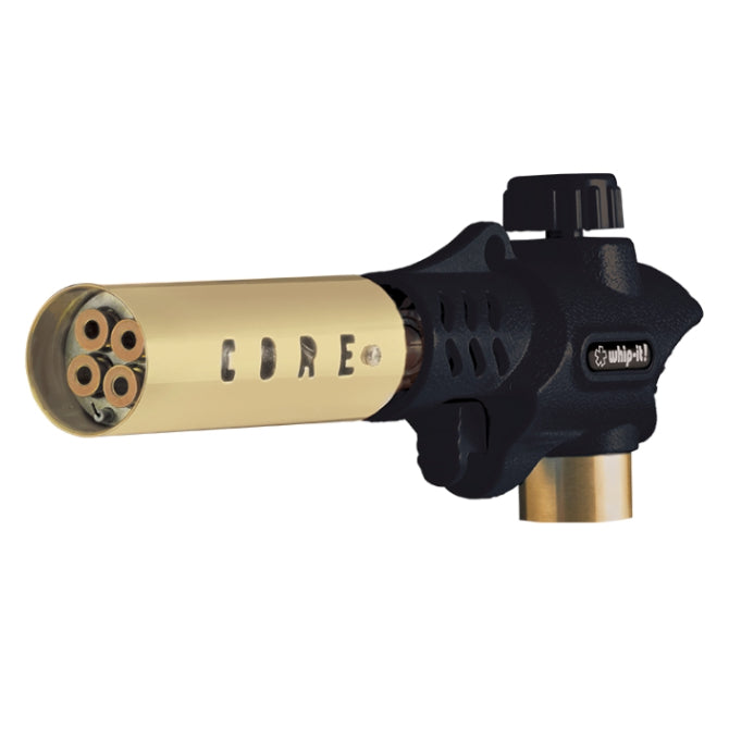 Core Pro Torch - High Performance Butane Torch Lighter (Black) for Cooking, Soldering, Candle Making & DIY Crafts