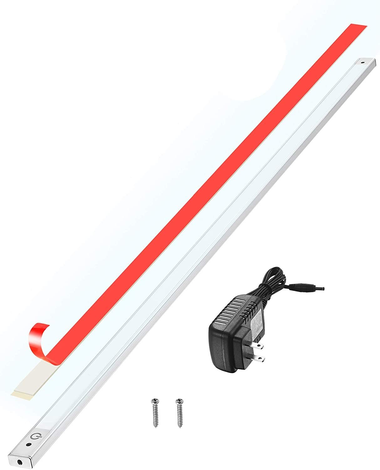 36 Inch Under Cabinet LED Lighting with Motion Sensor - Plug in or Hardwired for Kitchen, Closet & Wardrobe (Cold White) | Perfect for Task Lighting, Accent Illumination & Energy-Efficient Home Decor