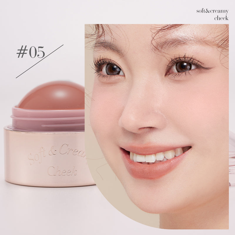 CZEL Gentle Cloud Blush Cream - Soft Matte Long Lasting Cheek Makeup for Natural Flush | Perfect for Everyday Wear & Special Occasions