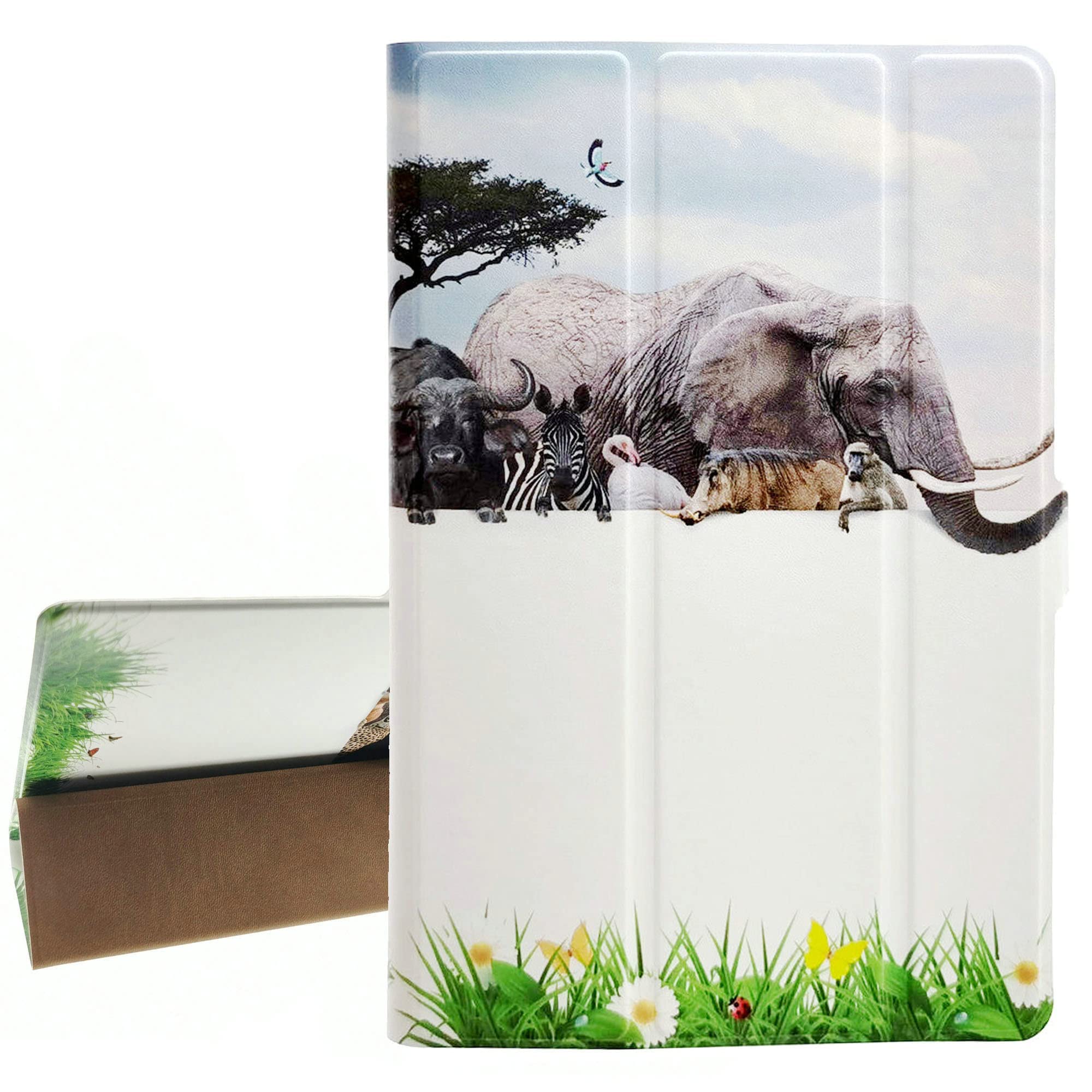 Cloud Mobile Sunshine T1 Tablet Case with Stand - Slim Protective Cover for 10.1 Inch Tablets - Perfect for Work, Travel, and Home Use
