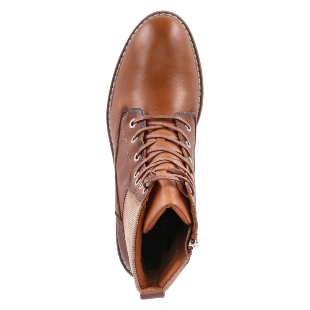 PIKOLINOS Women's Leather Flat Ankle Boots - Aldaya Style Comfortable Casual Shoes for Walking, Work & Everyday Wear