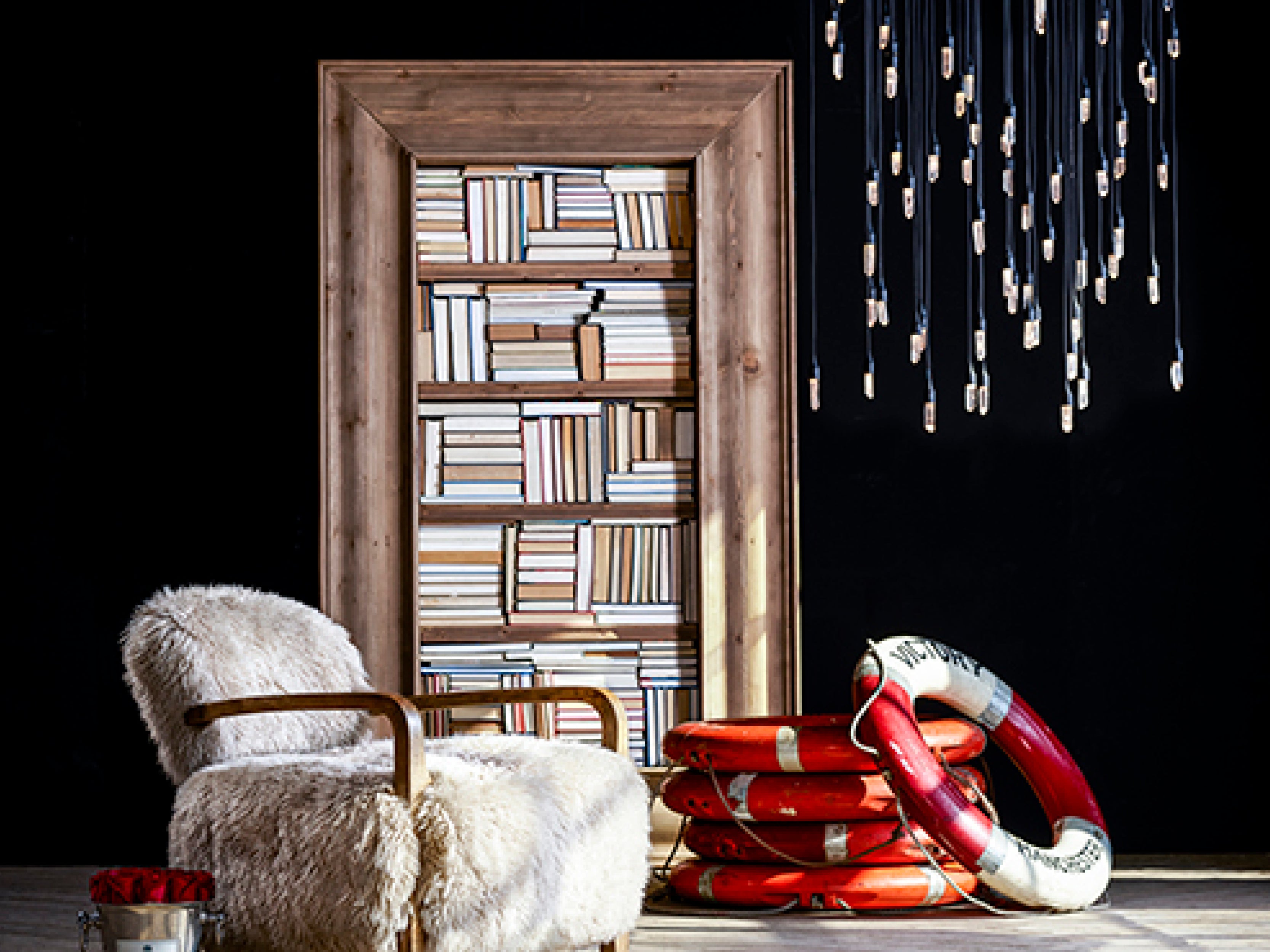 Modern Ridge Bookcase - Sturdy Wooden Bookshelf for Home & Office - Perfect for Living Room, Bedroom, and Study Organization