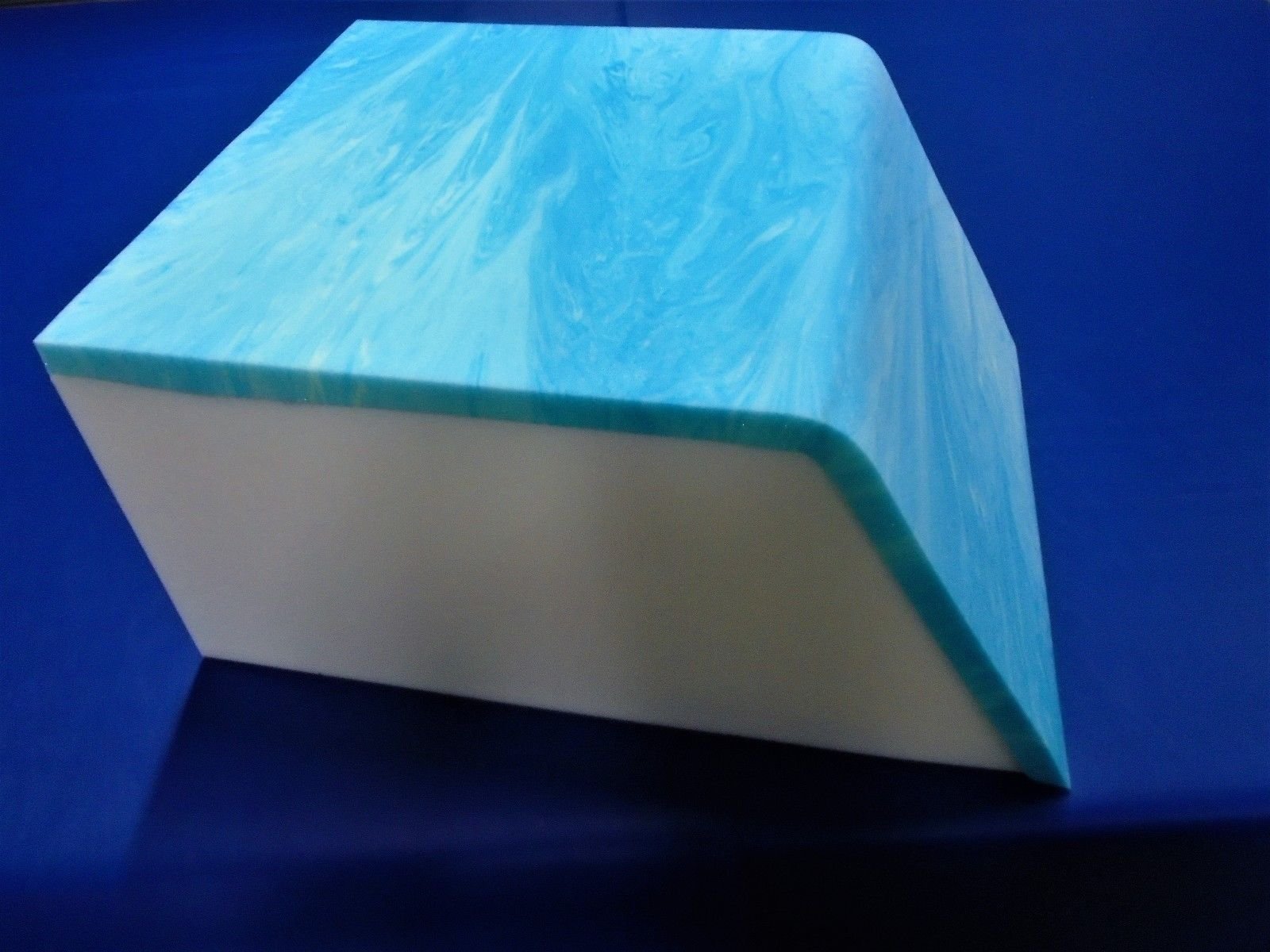 Orthopedic Leg Wedge Pillow with Gel Memory Foam Topper - 26