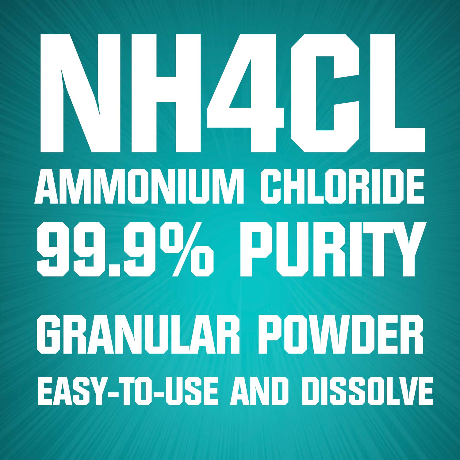 Premium 99.9% Pure Ammonium Chloride Powder - 2lb Bulk Bag for Wood Burning, Metalwork & Veterinary Use | Granular NH4Cl for Fluxing, Soldering, Animal Care & Agricultural Applications
