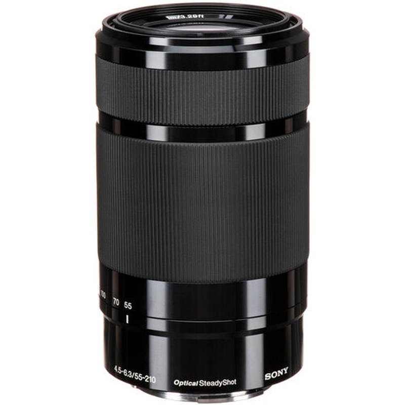 Sony E 55-210mm F4.5-6.3 OSS APS-C Zoom Lens for Alpha Mirrorless Cameras - Black | Portrait, Travel & Wildlife Photography
