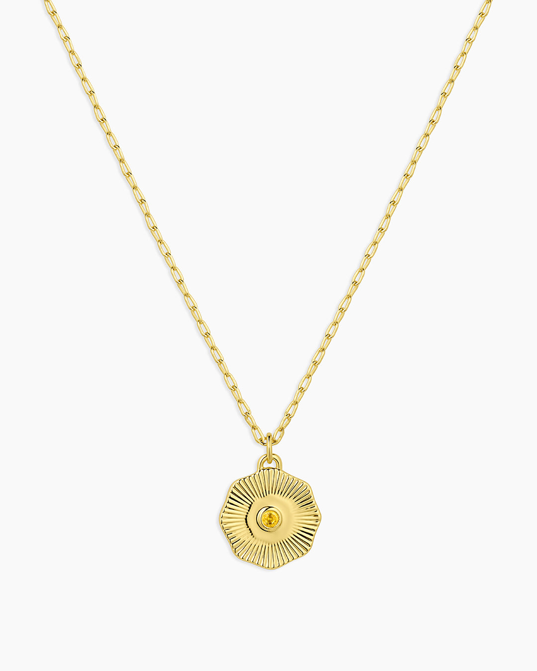 Birthstone Coin Necklace - Personalized Sterling Silver Pendant Jewelry for Women - Perfect Gift for Birthday, Anniversary & Mother's Day | Elegant Everyday Wear & Special Occasions