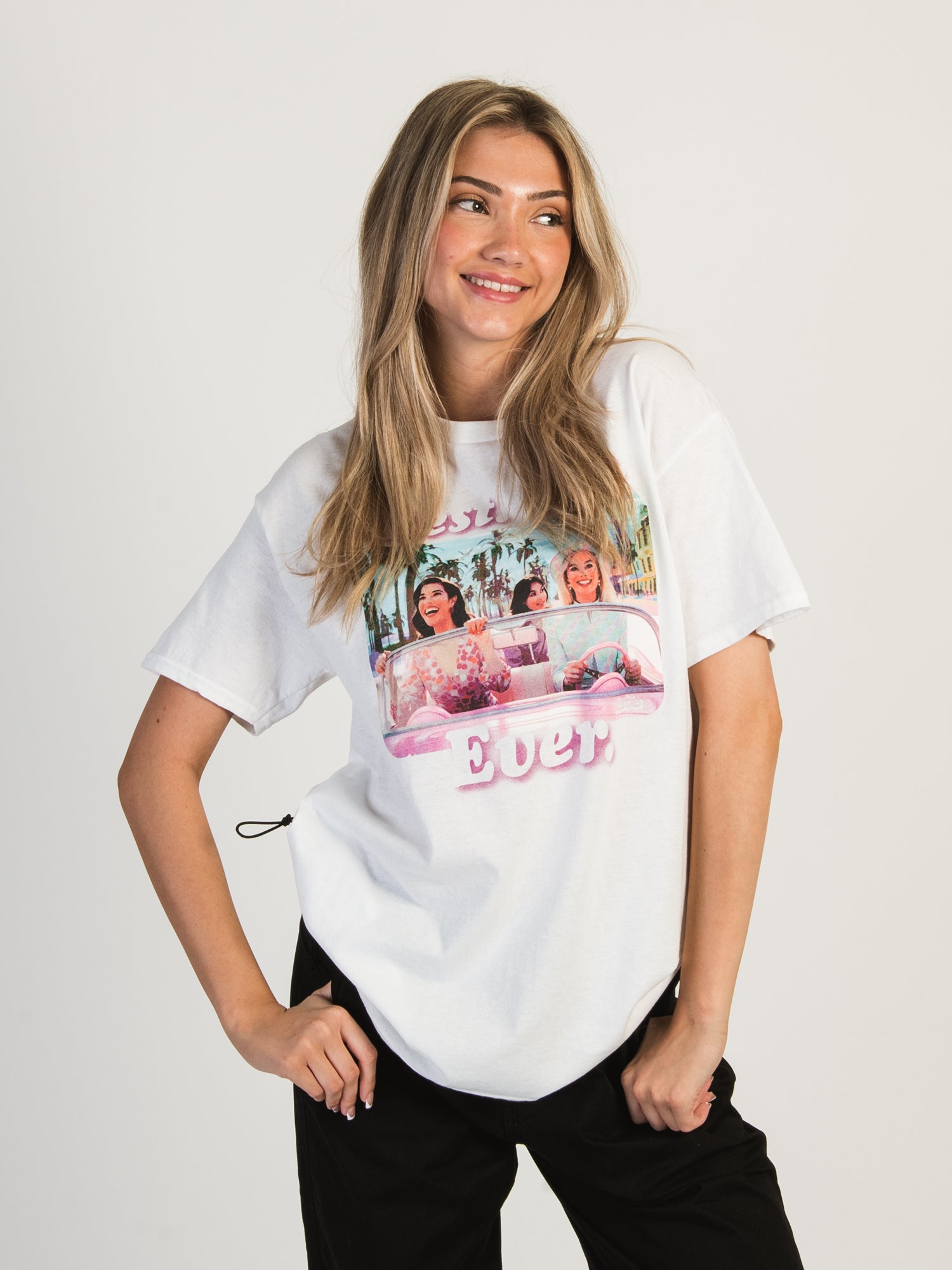 Barbie Best Day Ever T-Shirt - Women's Casual Graphic Tee for Summer Outfits & Fun Events | Clearance Sale