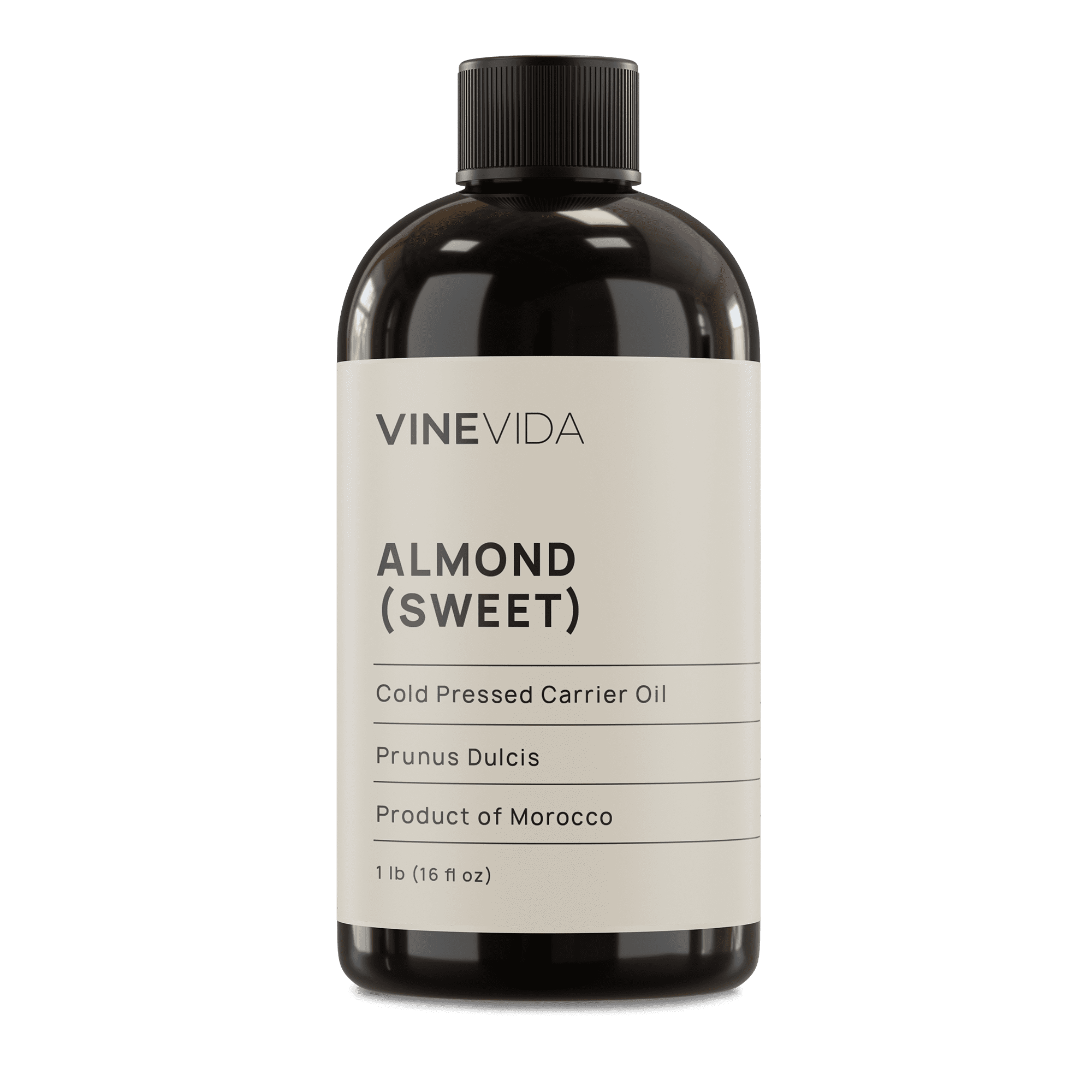Pure Sweet Almond Oil for Skin & Hair Care - Cold Pressed, 100% Natural, Unrefined - Perfect for Massage, Aromatherapy & DIY Beauty Recipes