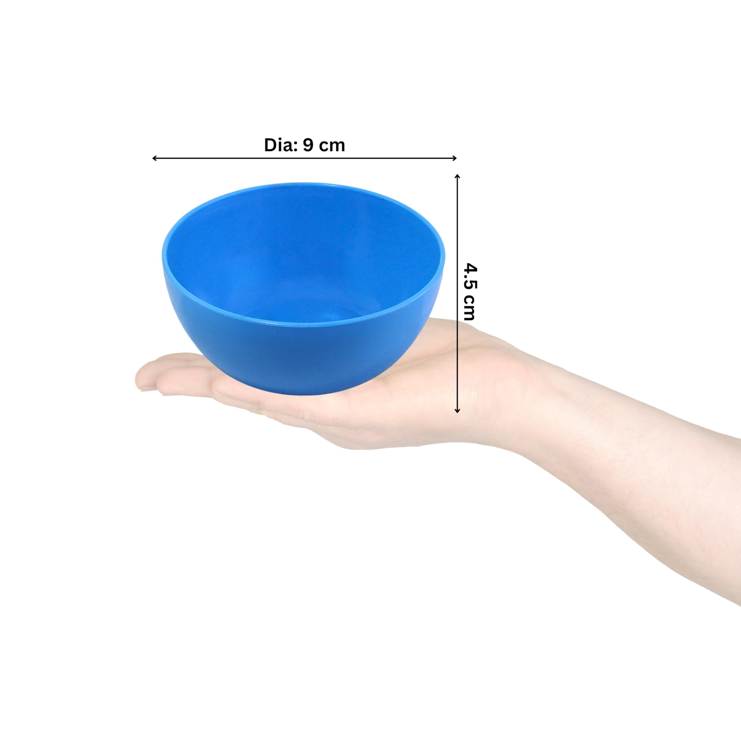 Ear Lobe & Hair Dye Accessories Combo Pack - 1pc 325ml Hair Color Mixing Bowl + 1pc 200ml Face Mask Mixing Bowl - Perfect for Salon Styling & At-Home Beauty Treatments