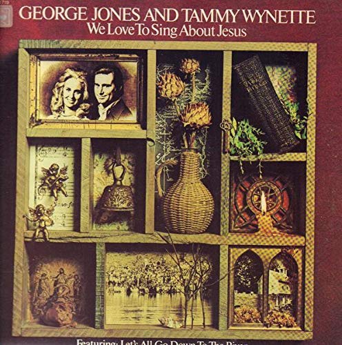 GEORGE JONES & TAMMY WYNETTE - We Love to Sing About Jesus EPIC 31719 Vinyl LP Record | Classic Country Gospel Music for Collectors & Music Lovers | Perfect for Home Listening & Vintage Music Collections
