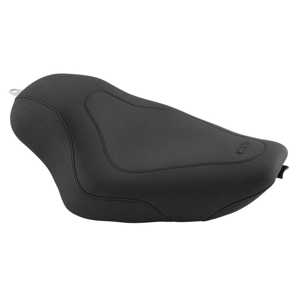 Mustang Motorcycle Seat TRIPPER SOLO-XL'S for Harley Davidson 2004-2012 - Comfortable Cruiser Seat for Long Rides & Road Trips