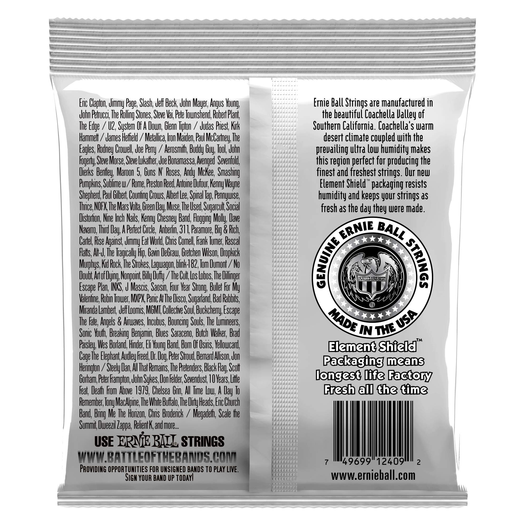 6-Pack Ernie Ball Ernesto Palla Nylon Ball End Acoustic Guitar Strings - Perfect for Classical & Flamenco Guitar Players