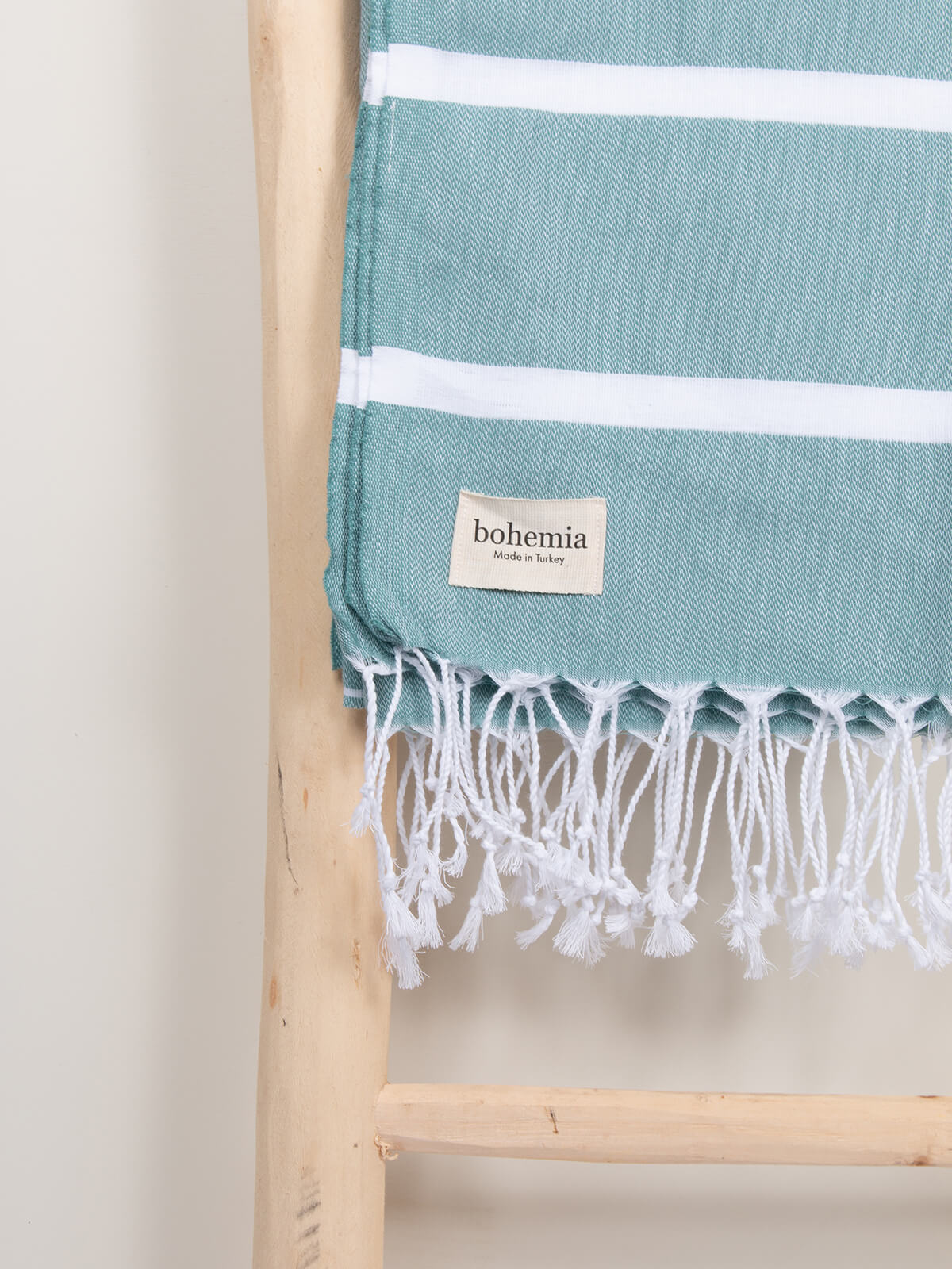 **Premium Ibiza Summer Hammam Towel - Soft & Absorbent Turkish Peshtemal - Lightweight & Quick-Drying - Grey Green - Perfect for Beach, Pool, Spa & Travel**