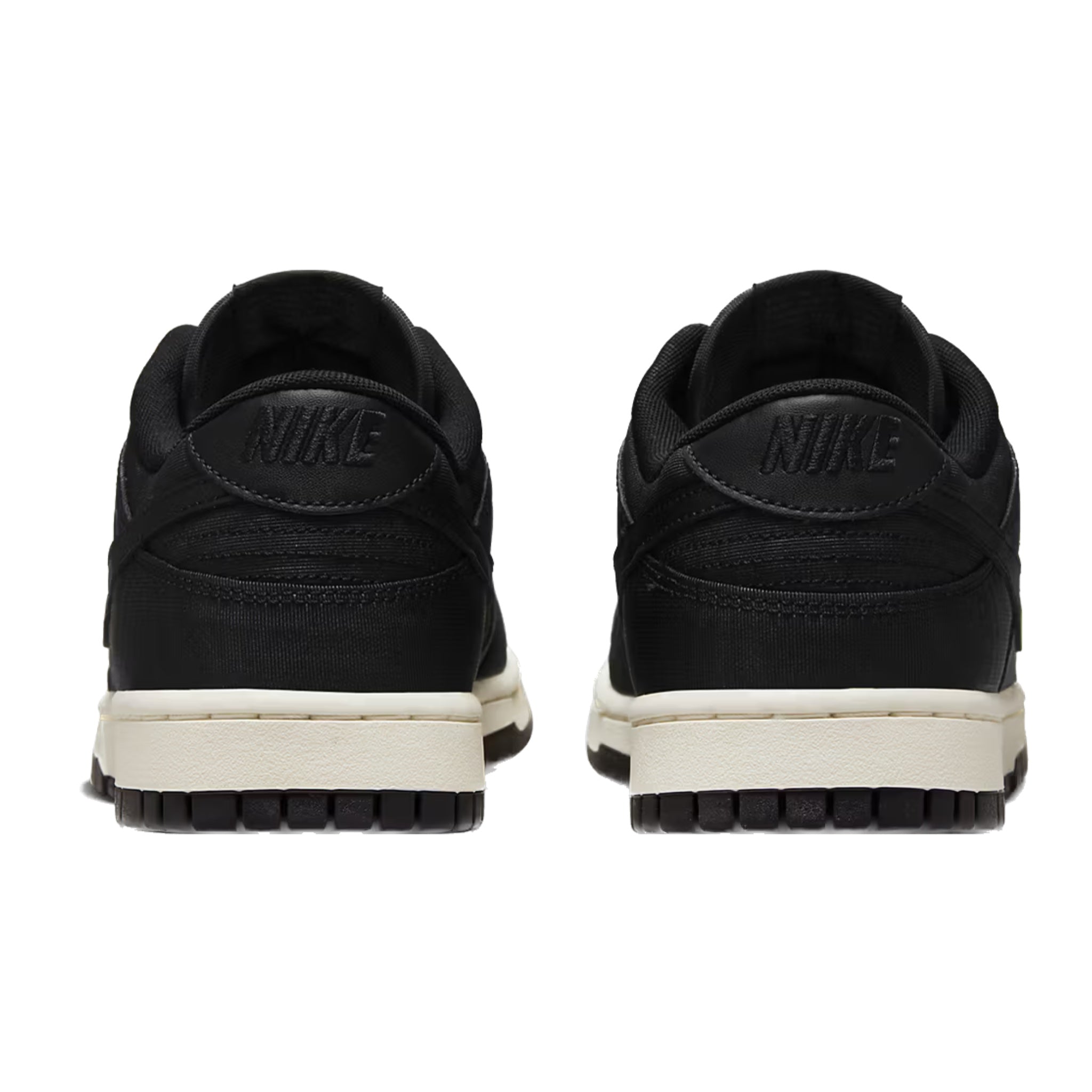 Nike Dunk Low Black Canvas Black Sail Black Sneakers - Men's & Women's Casual Shoes for Streetwear & Everyday Comfort