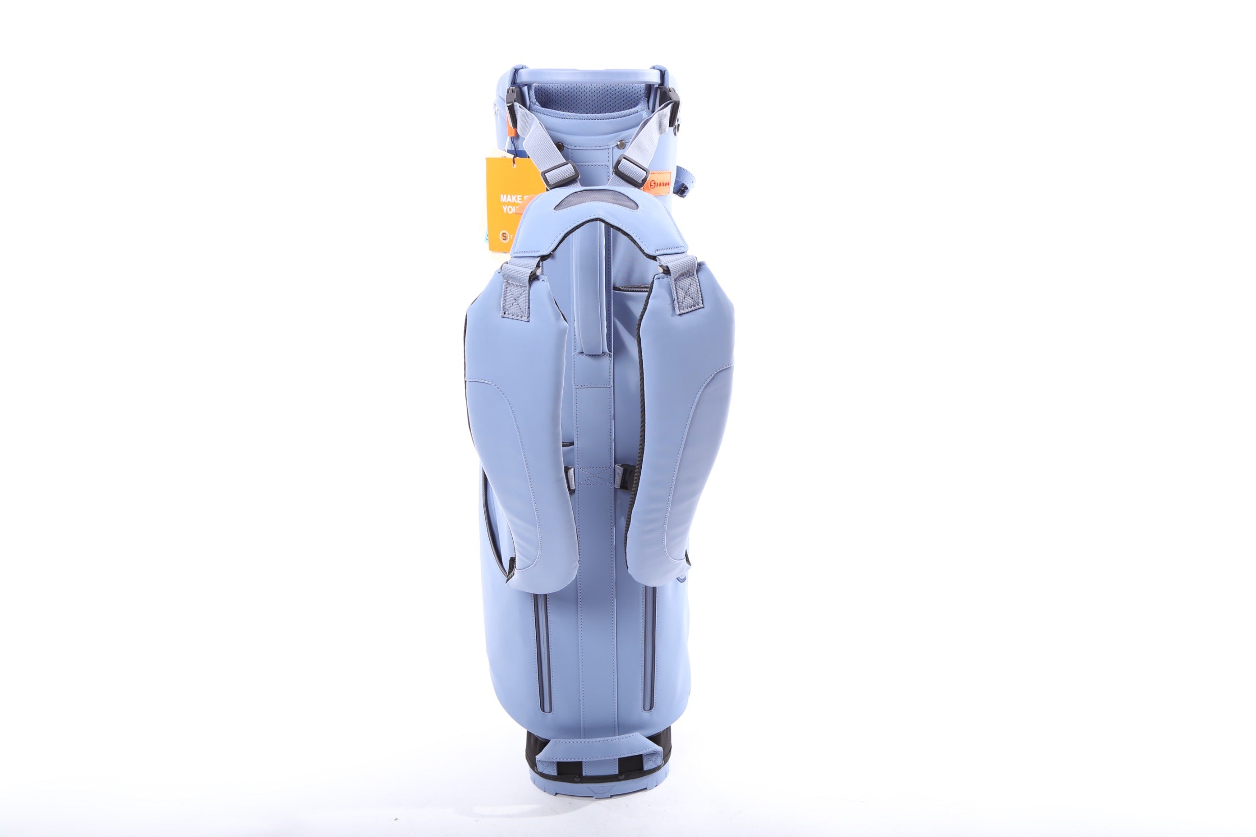 Stitch Stand Golf Bag with 4 Dividers & 2 Pockets - Includes Waterproof Rain Cover - Perfect for Golf Tournaments & Outdoor Sports