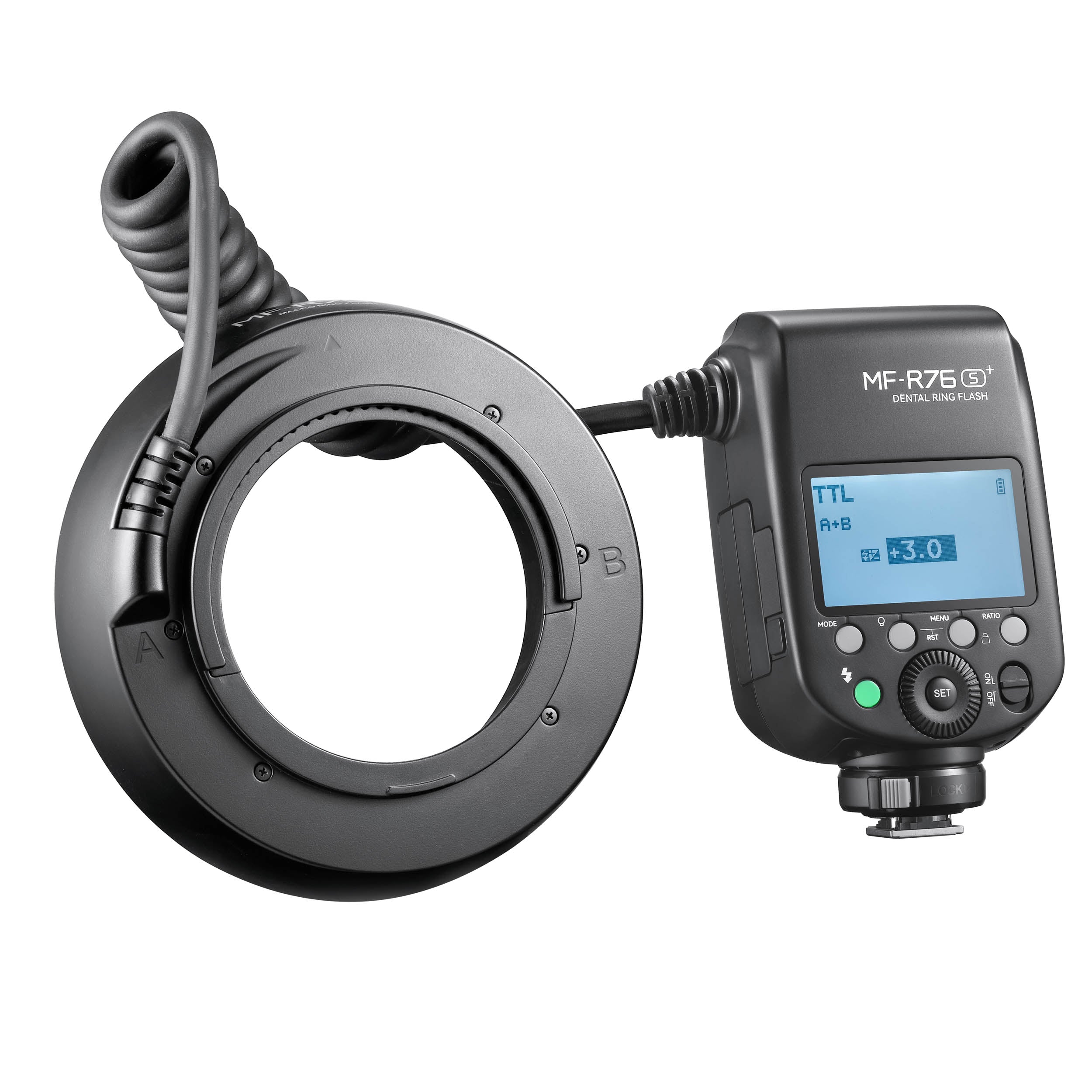 MF R76S+ Dental Photography Ring Flash for Sony Cameras - Perfect for Dental Clinics, Macro Photography & Professional Dental Imaging