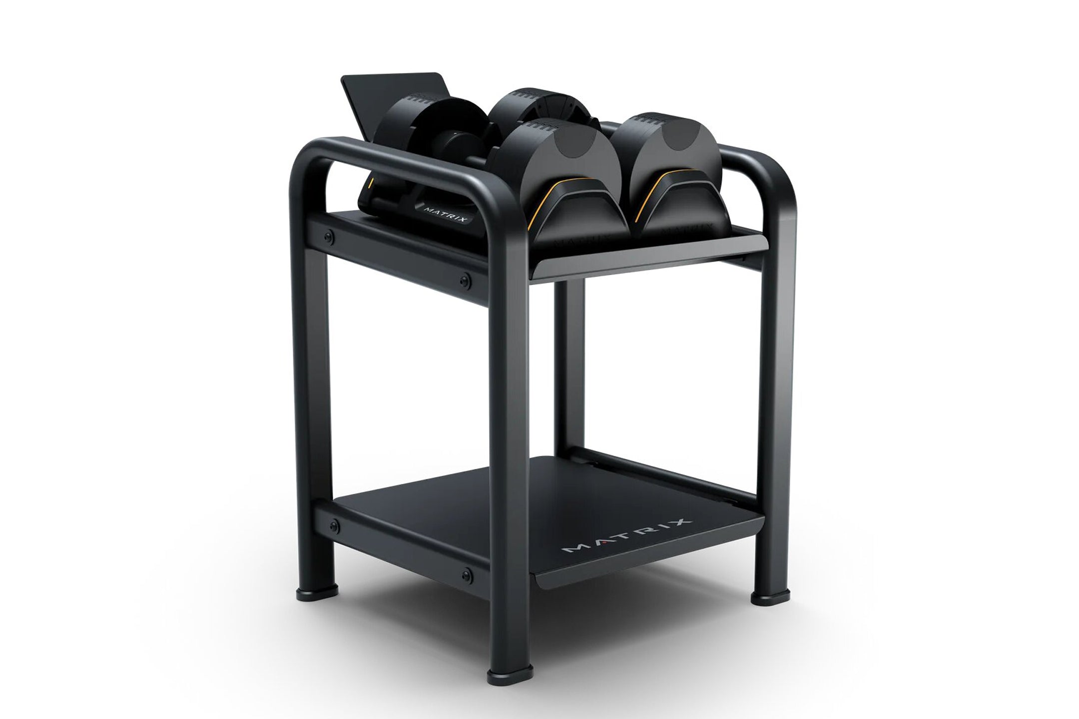 Matrix DBSR Adjustable Dumbbell Storage Rack - Heavy Duty Weight Rack Organizer for Home Gym, Garage & Fitness Studio - Perfect for Dumbbell Sets 5-100 lbs