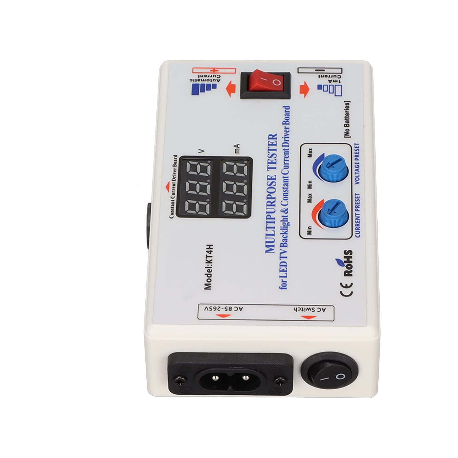LED Backlight Tester Kit - KT4H Constant Current Board Tester for LCD/LED TV Repair, Backlight Strip & Lamp Bead Testing Tool (US Stock) - Perfect for TV Repair Shops & DIY Home Screen Fixes