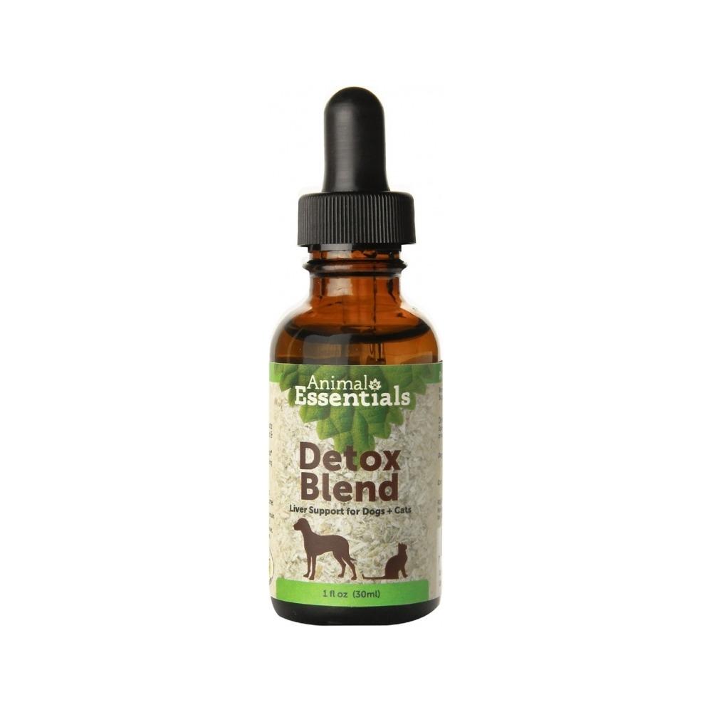 Natural Detox Blend for Dogs & Cats - Liver Support Supplement with Milk Thistle & Dandelion | Promotes Healthy Digestion & Detoxification | Ideal for Senior Pets & Post-Medication Recovery
