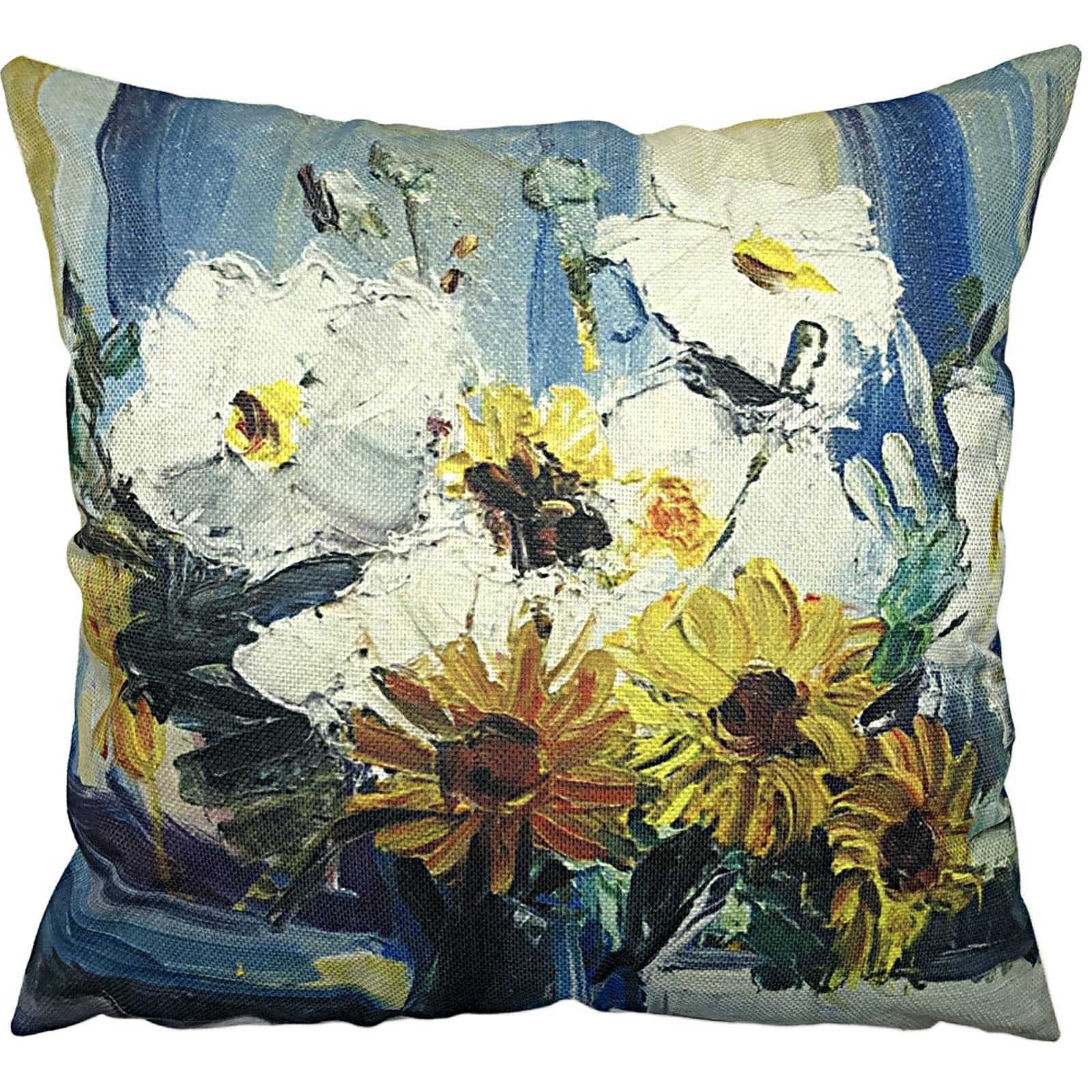 A Touch of Sunshine: The Story Behind the Sunflower Watercolor Throw Pillow Covers