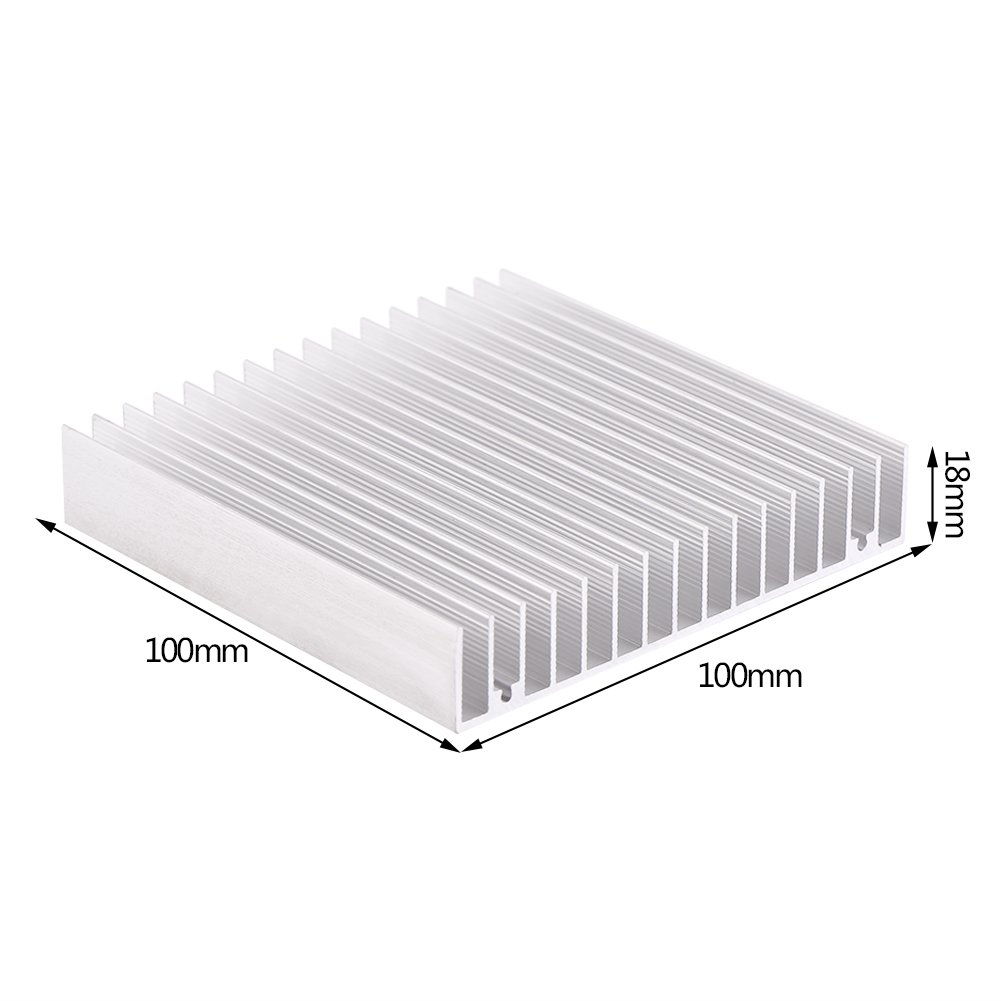 High-Performance Aluminum Heat Sink for LED Lights, Computer Power Supply & IC Cooling - Efficient Thermal Solution for Electronics Cooling & LED Radiator Applications