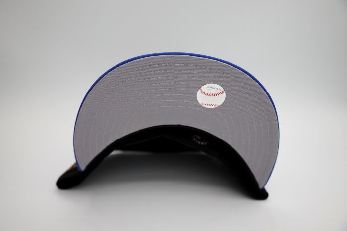 New Era Houston Astros Minute Maid Park 59Fifty Fitted Cap - Black & Majestic Blue | Official MLB Baseball Hat for Men & Women - Perfect for Games, Fan Gear & Streetwear Fashion
