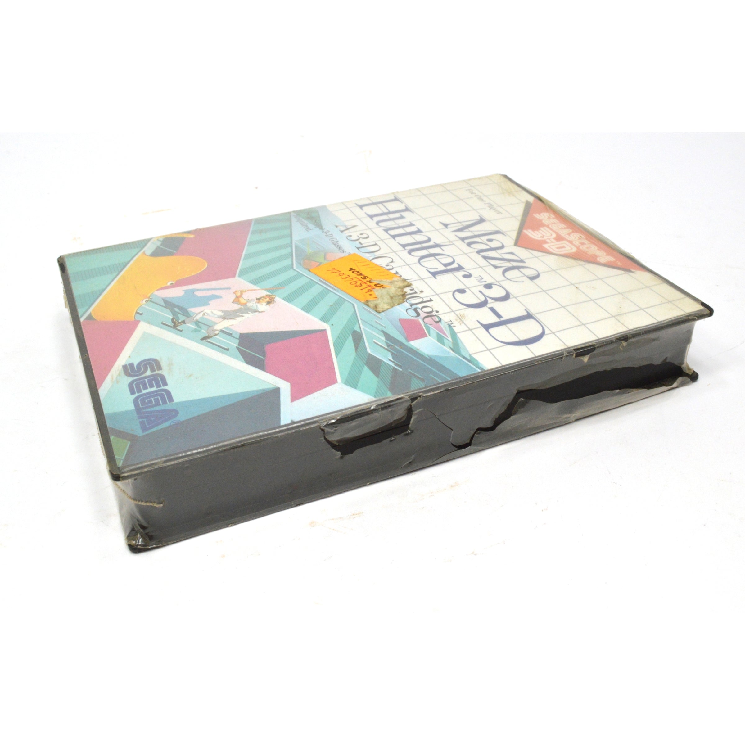 Vintage SEGA Master System Maze Hunter 3D SMS SegaScope Sealed Video Game (1988) - Perfect for Retro Gaming Collectors & Classic Console Enthusiasts