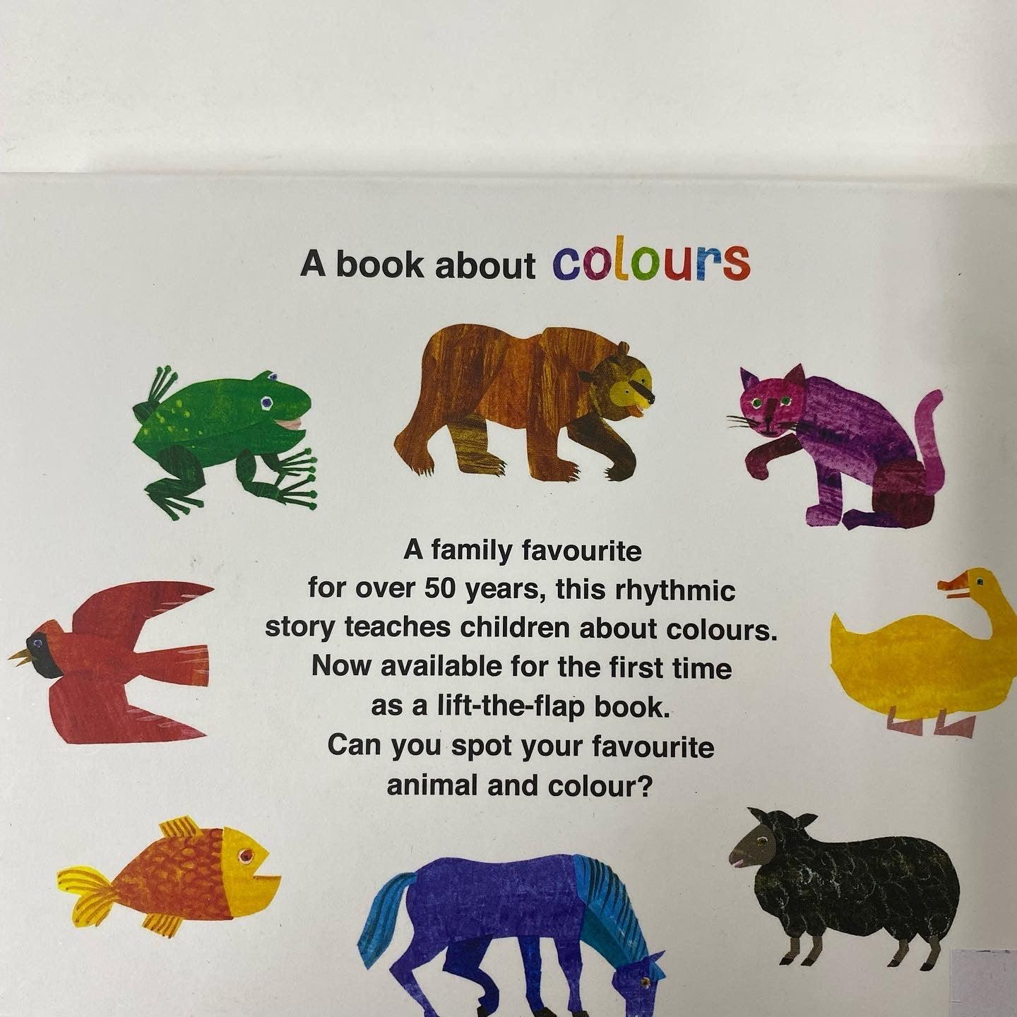 Brown Bear, Brown Bear, What Do You See? - Interactive Lift-the-Flap Children's Board Book | Perfect for Bedtime Stories & Early Learning